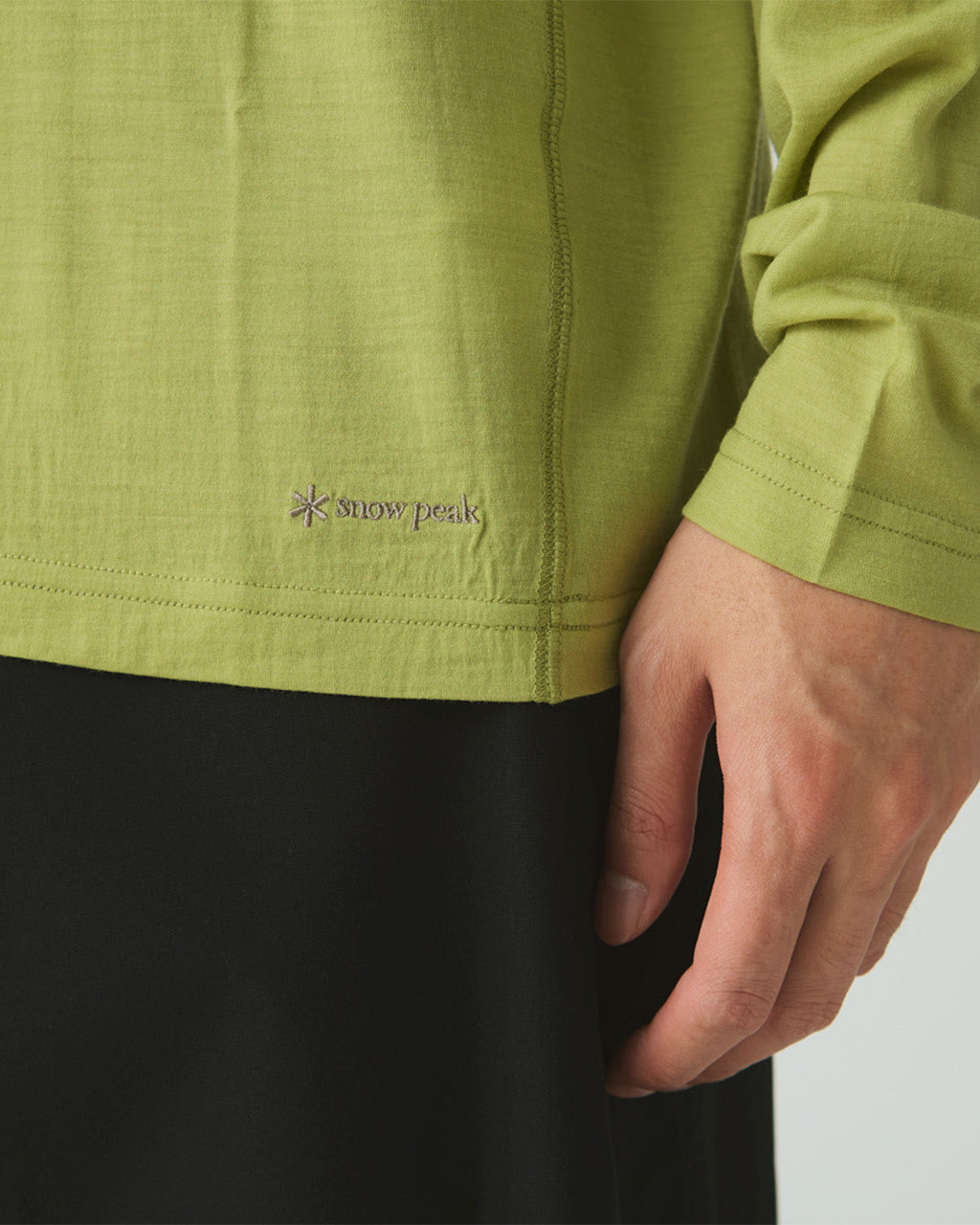 Snow Peak Merino Wool Half Zip Pullover