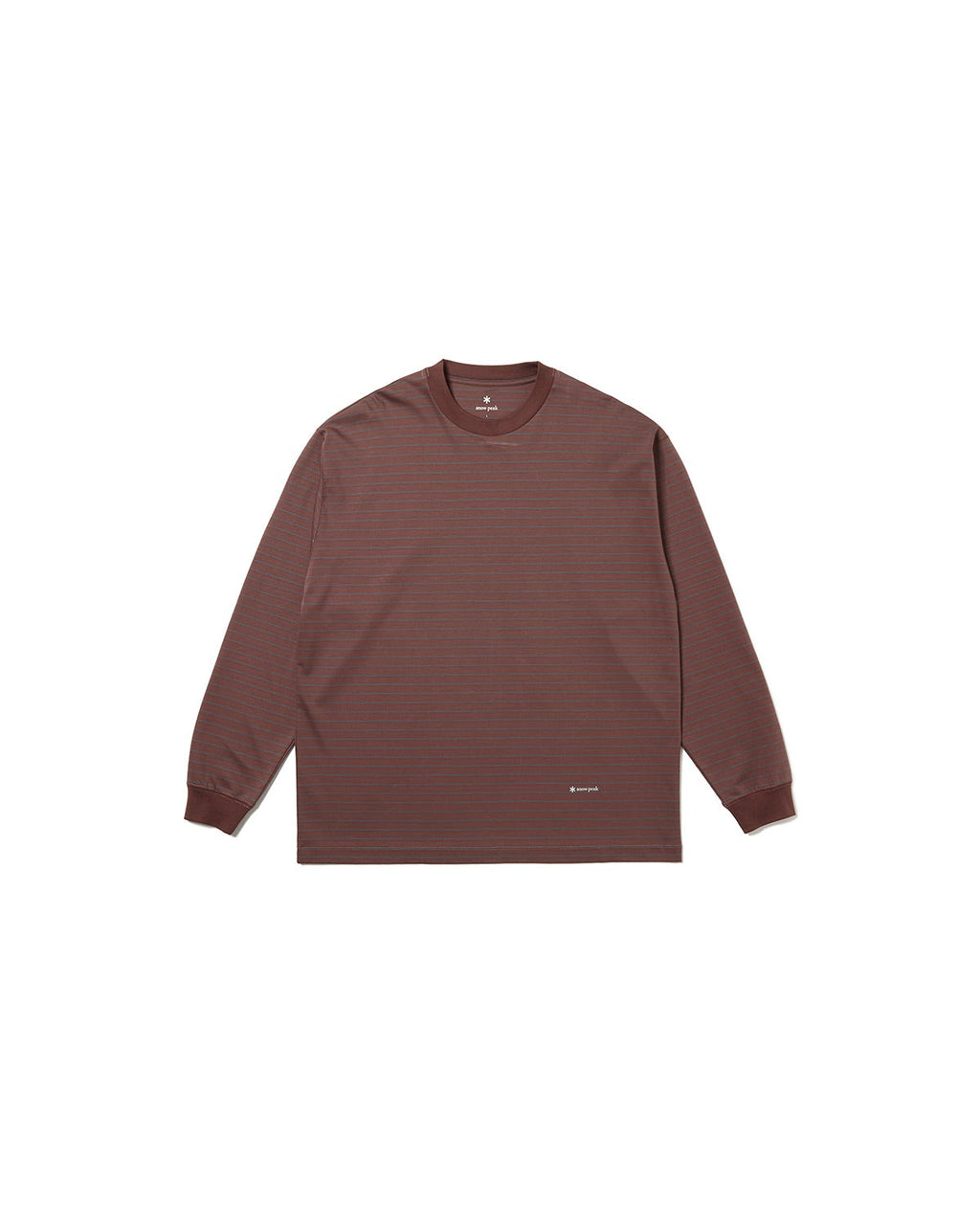 Snow Peak Organic Cotton Mercerized Border L/S T-Shirt