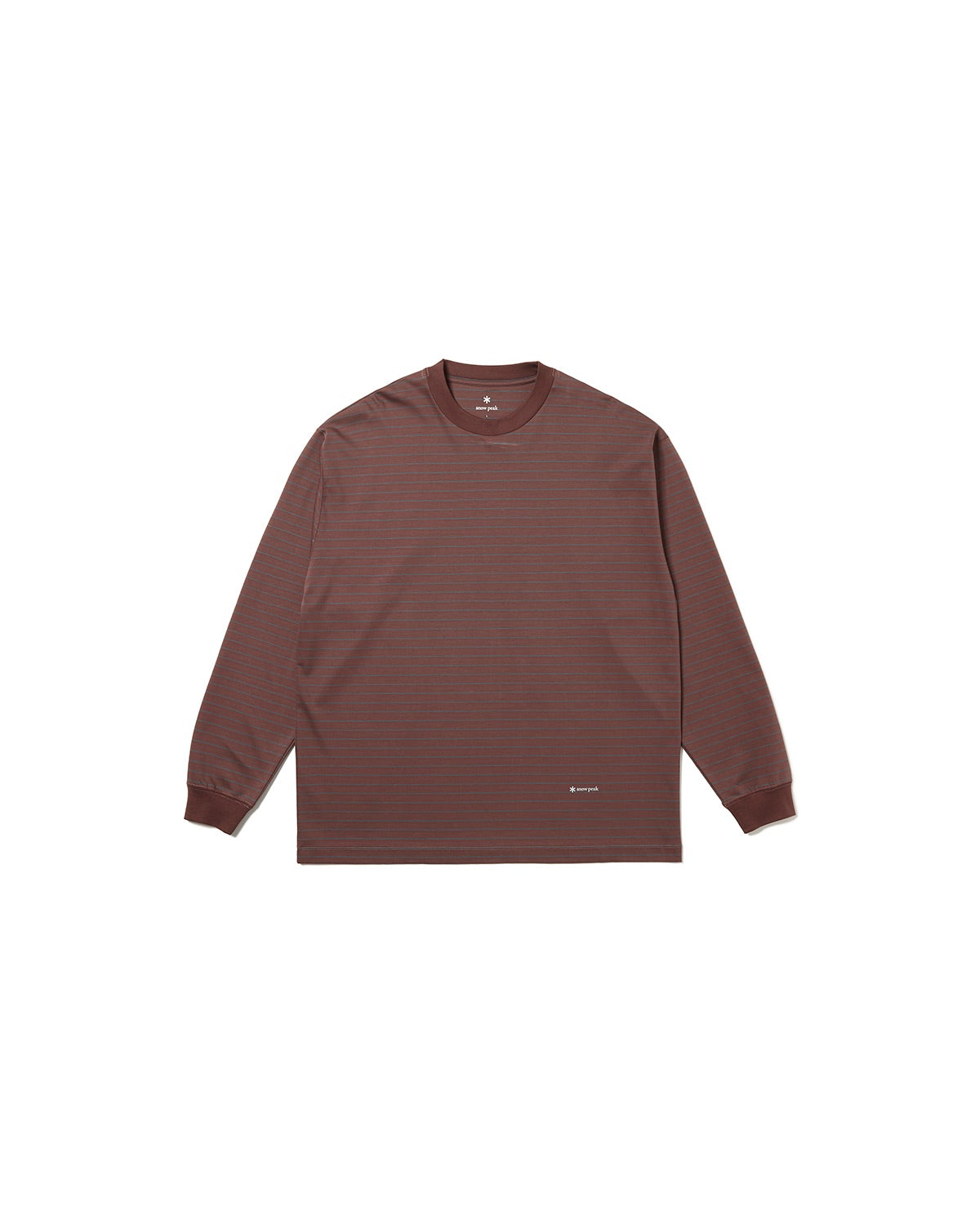 Snow Peak Organic Cotton Mercerized Border L/S T-Shirt