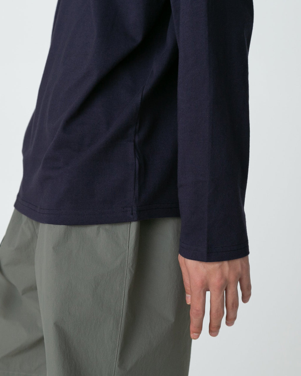 Snow Peak Soft Cotton Logo Long Sleeve T-Shirt
