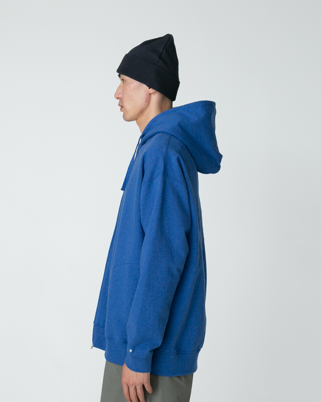 Snow Peak Recycled Cotton Zip-Up Hoodie