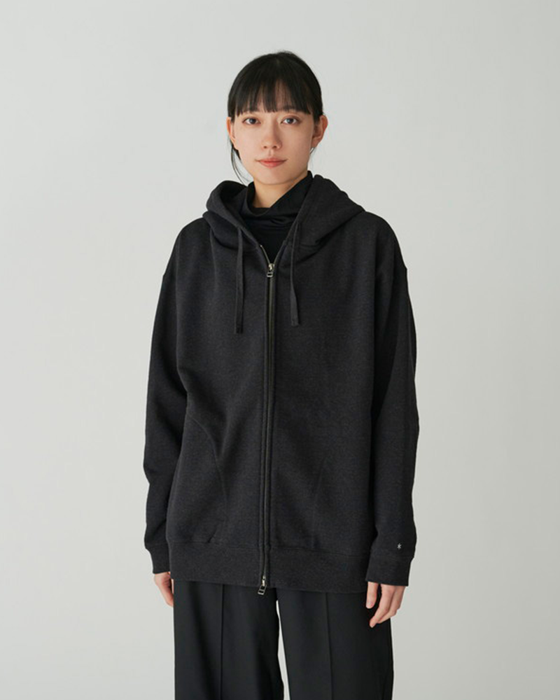 Snow Peak Recycled Cotton Zip-Up Hoodie