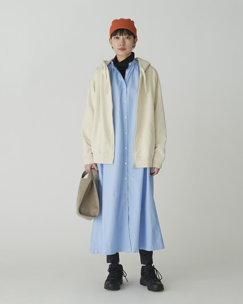 Snow Peak Recycled Cotton Zip-Up Hoodie