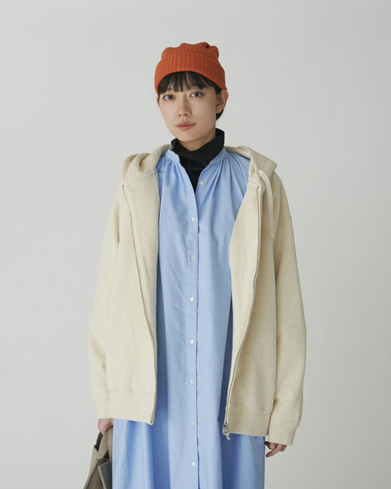 Snow Peak Recycled Cotton Zip-Up Hoodie