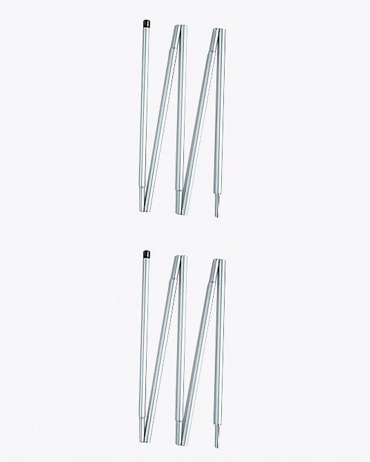 Snow Peak Light Tarp Pole 125cm 2pcs