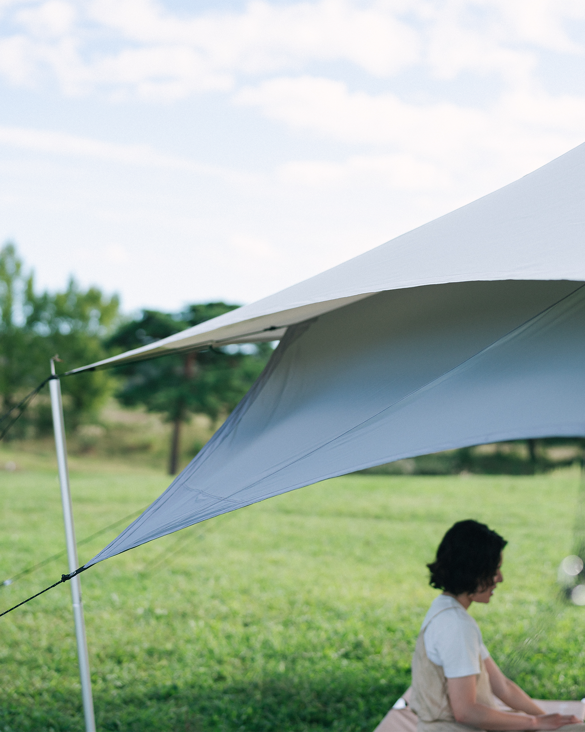 Snow Peak 2-Layer Tarp Pro.