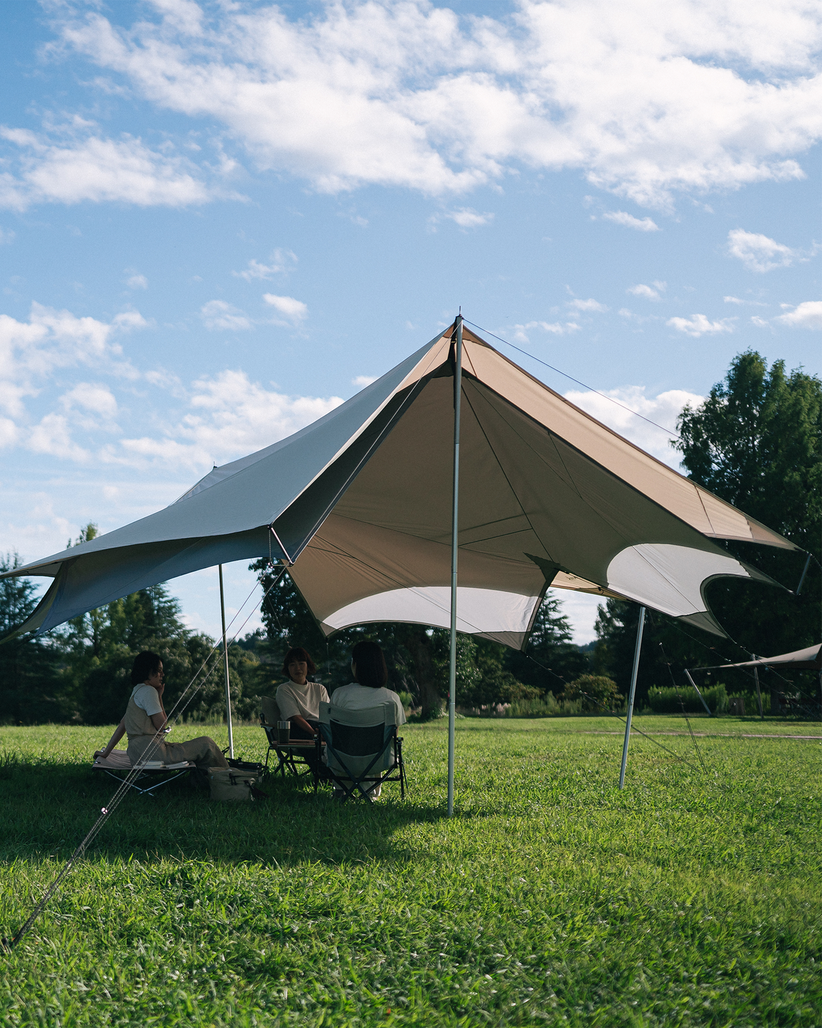 Snow Peak 2-Layer Tarp Pro.