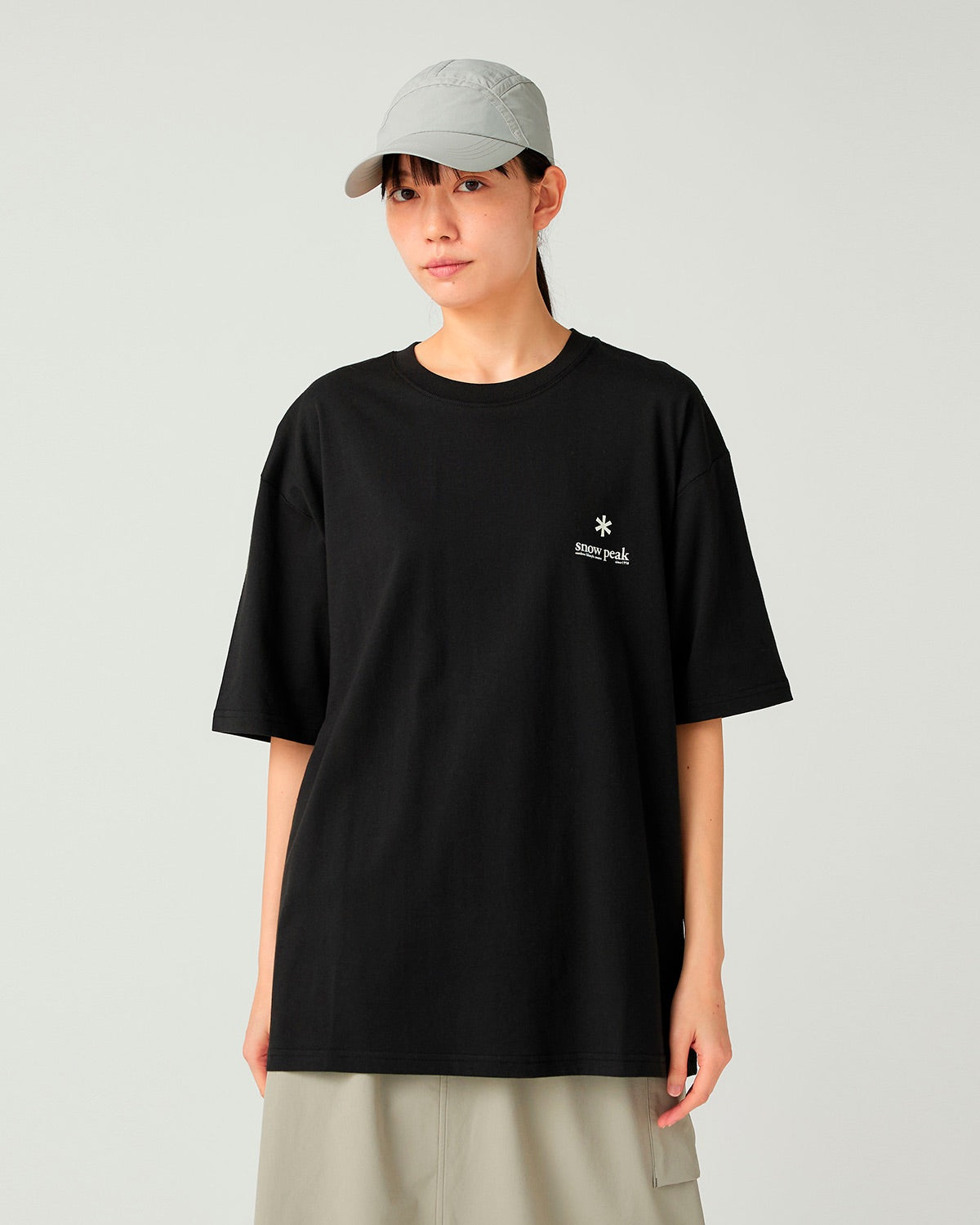Snow Peak Soft Cotton Relaxed Logo T-Shirt