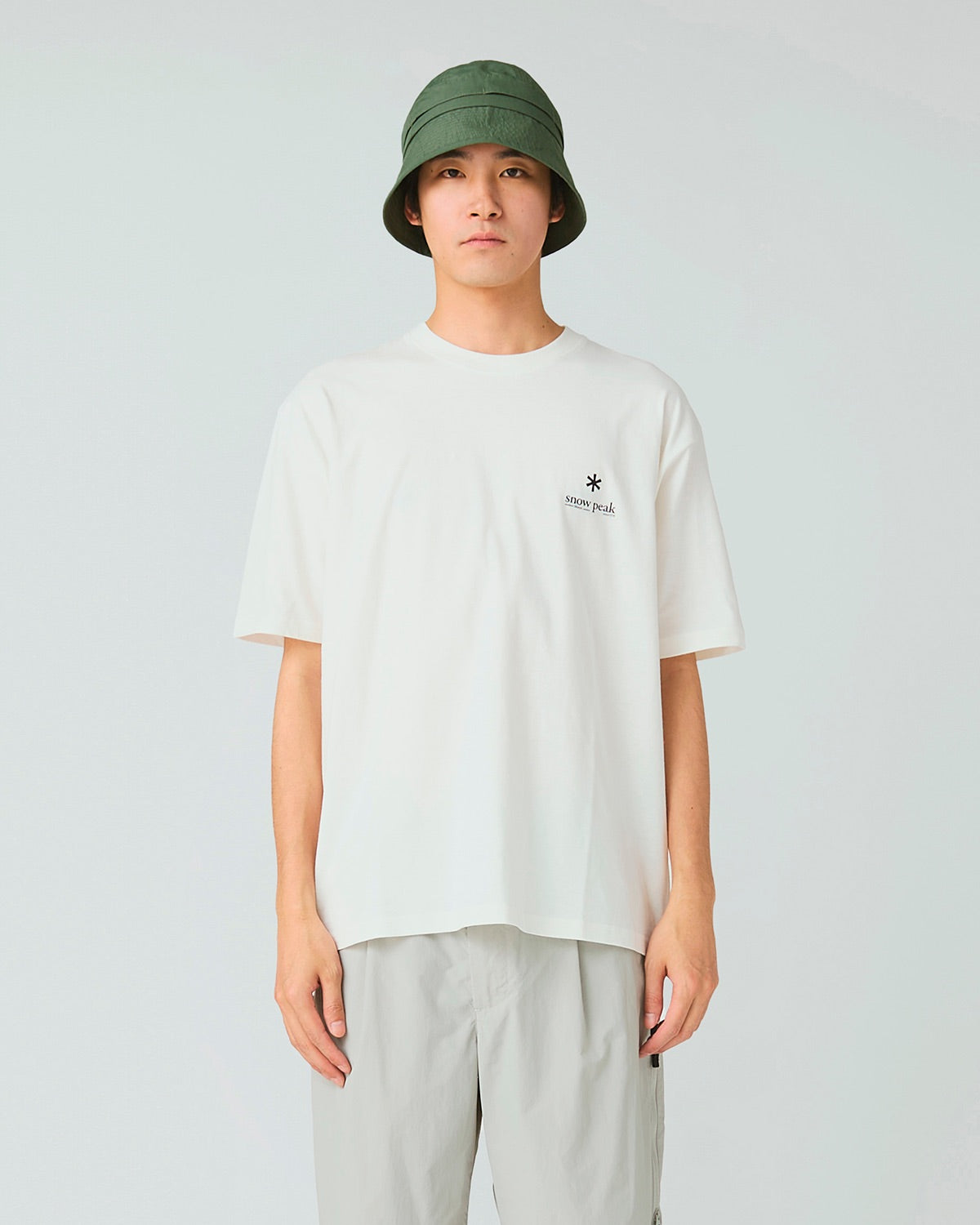 Snow Peak Soft Cotton Relaxed Logo T-Shirt
