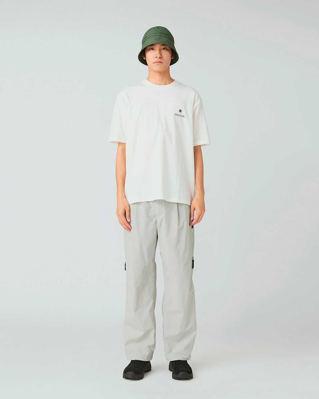 Snow Peak Soft Cotton Relaxed Logo T-Shirt