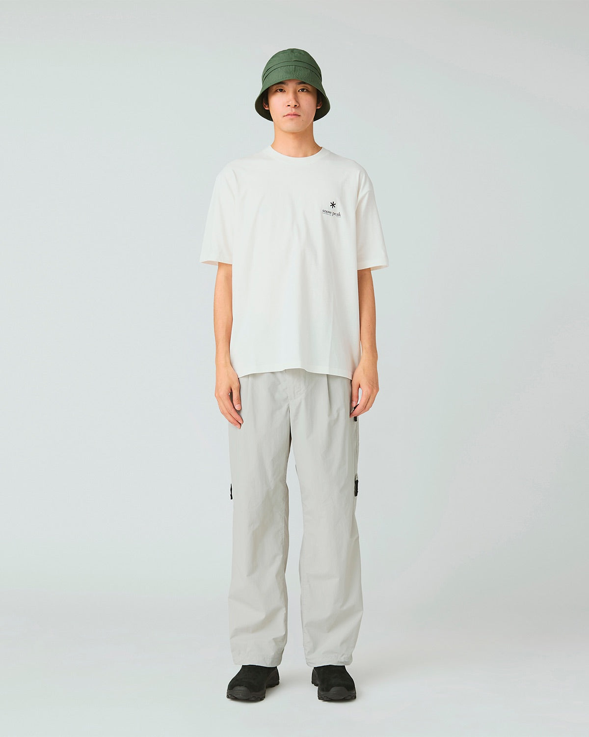 Snow Peak Soft Cotton Relaxed Logo T-Shirt