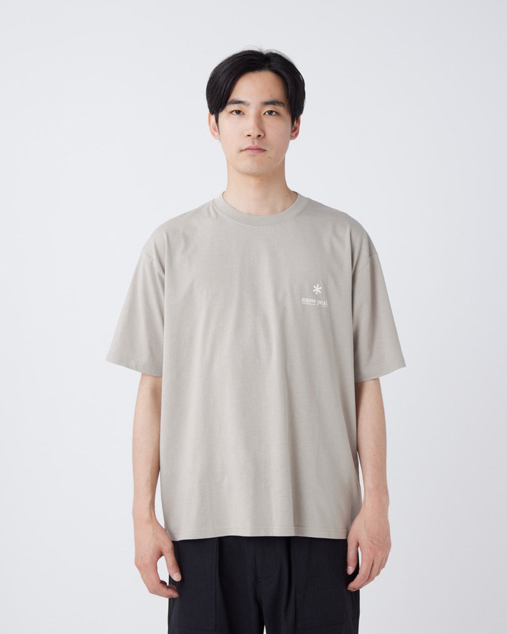 Snow Peak Soft Cotton Relaxed Logo T-Shirt