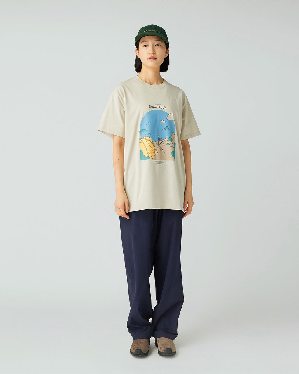 Snow Peak Camping Graphic T-Shirt