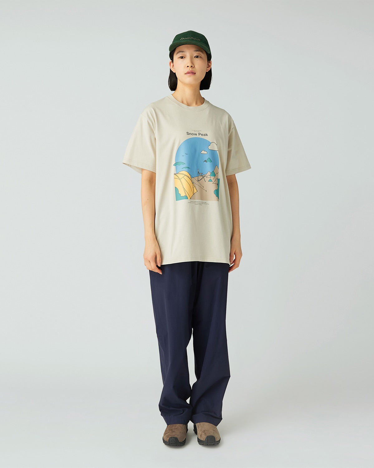 Snow Peak Camping Graphic T-Shirt