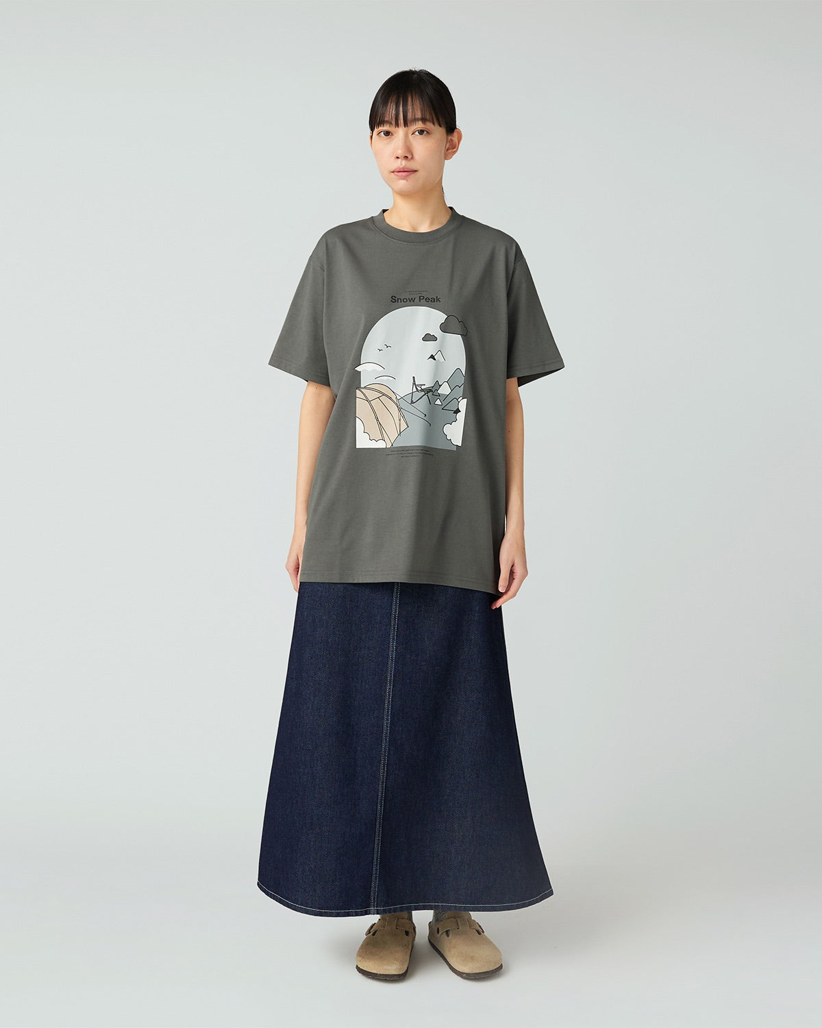 Snow Peak Camping Graphic T-Shirt