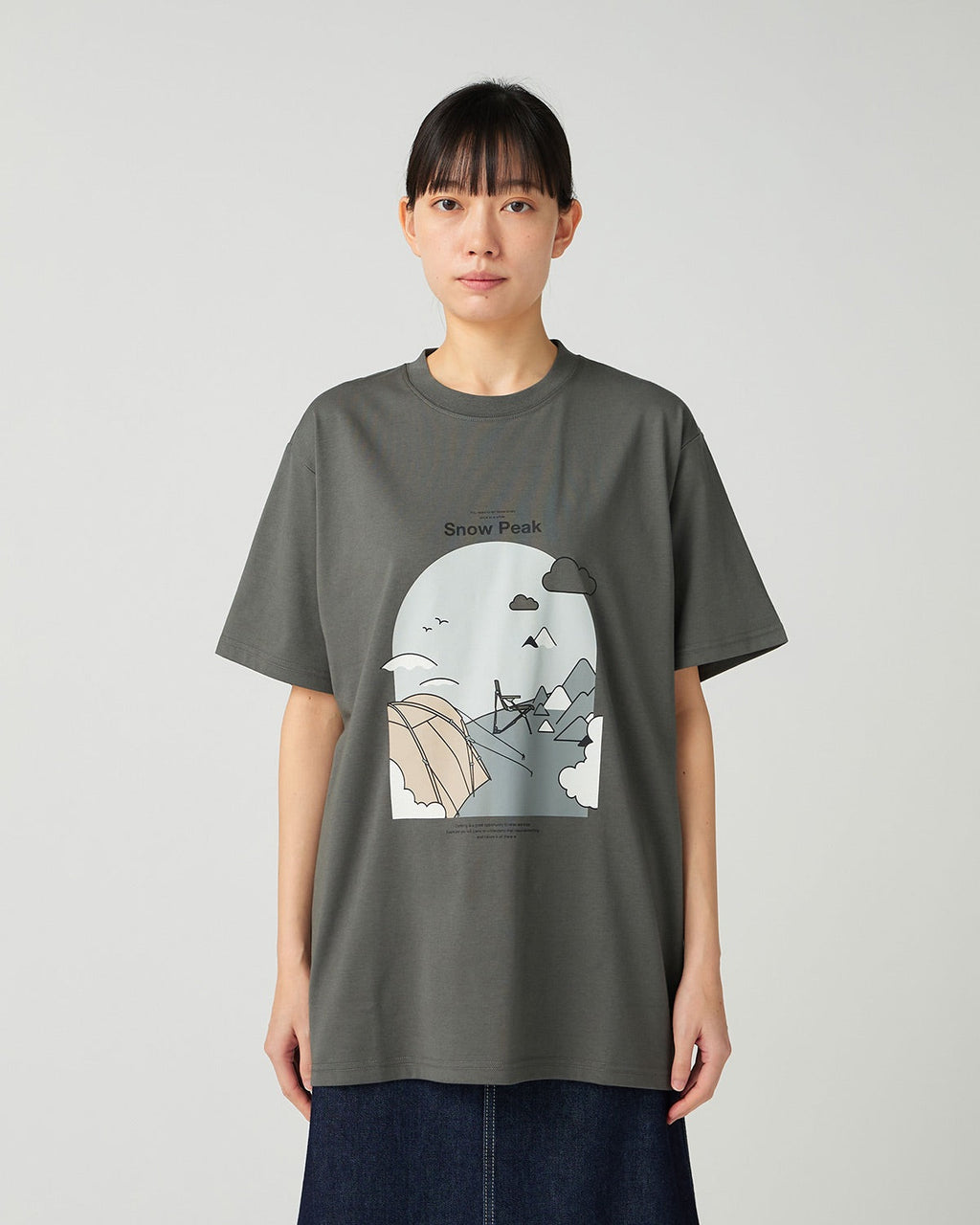 Snow Peak Camping Graphic T-Shirt