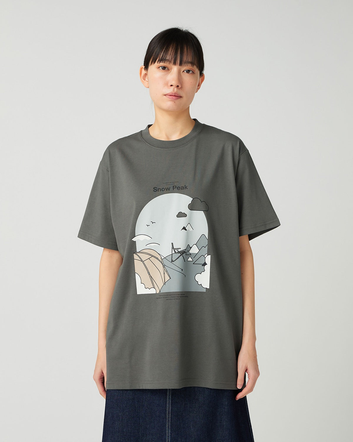 Snow Peak Camping Graphic T-Shirt