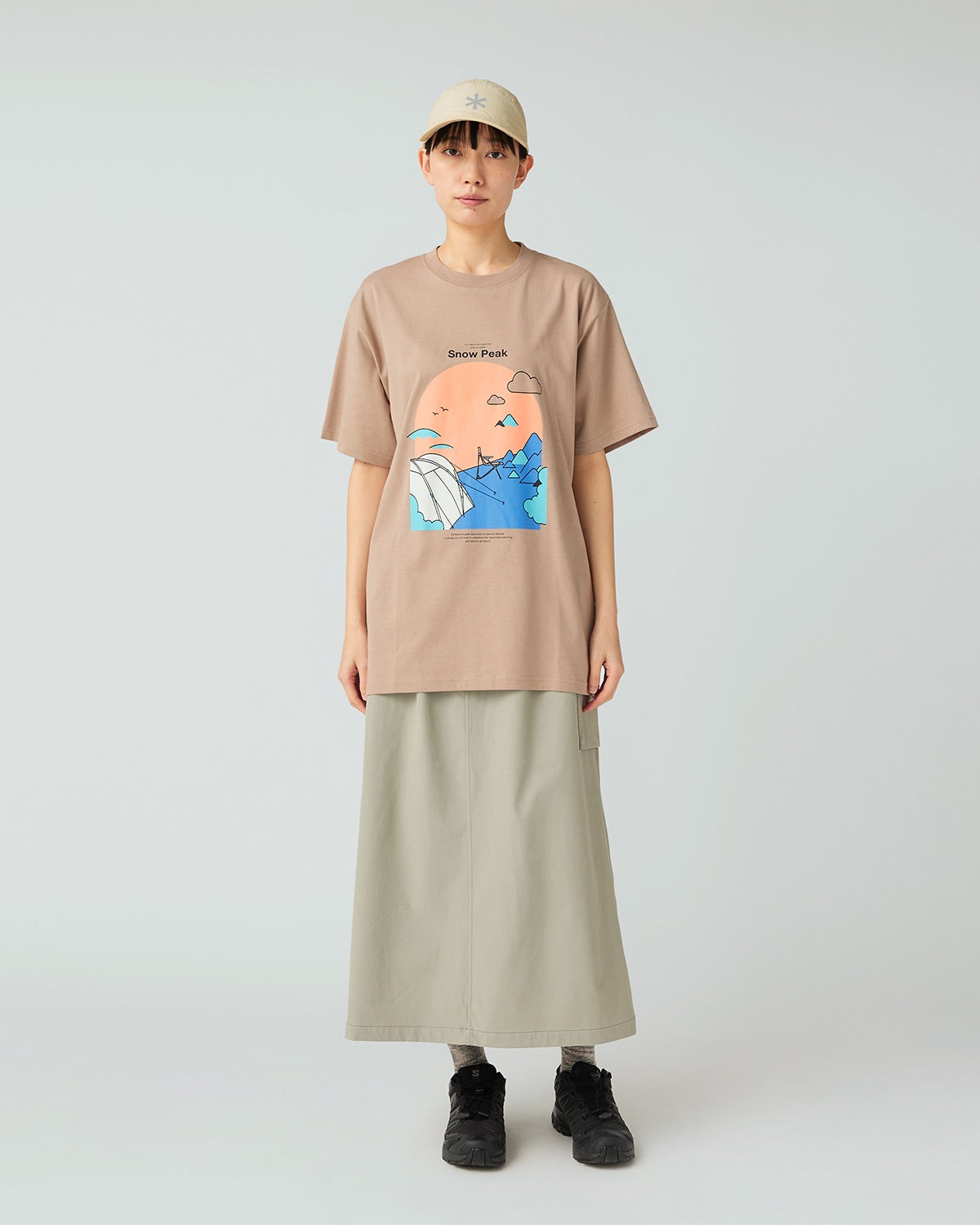 Snow Peak Camping Graphic T-Shirt