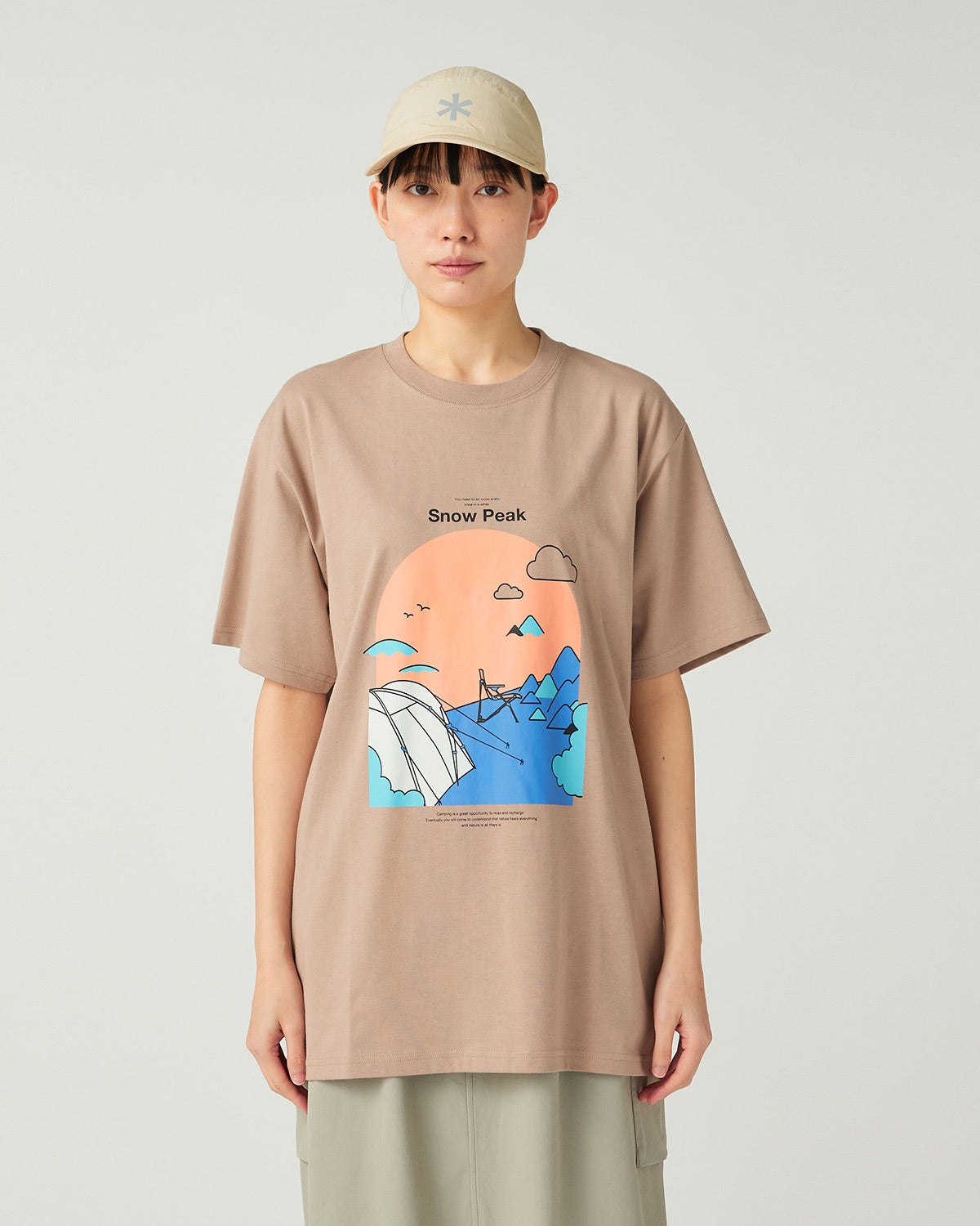 Snow Peak Camping Graphic T-Shirt