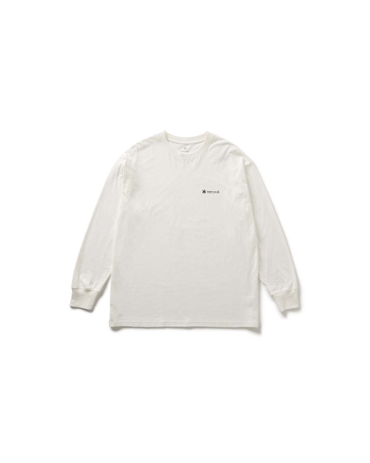 Snow Peak Soft Cotton Relaxed Logo L/S T-Shirt