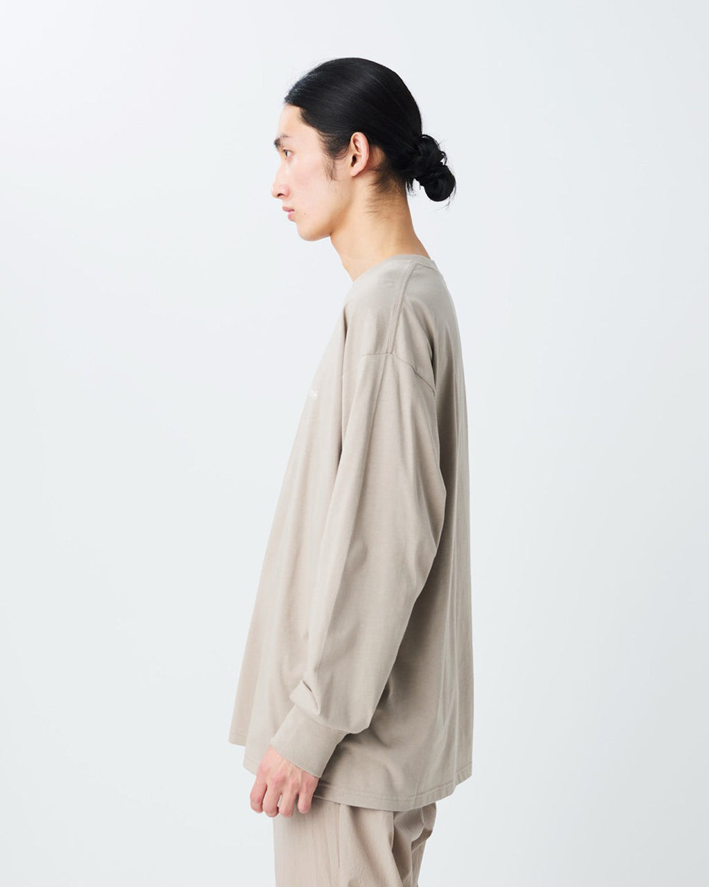 Snow Peak Soft Cotton Relaxed Logo L/S T-Shirt