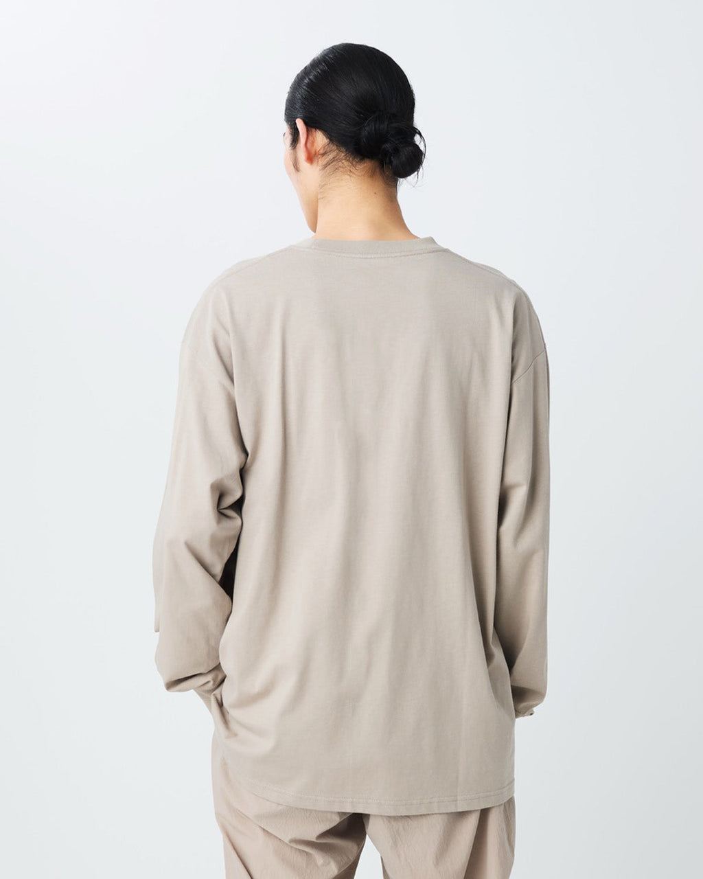 Snow Peak Soft Cotton Relaxed Logo L/S T-Shirt