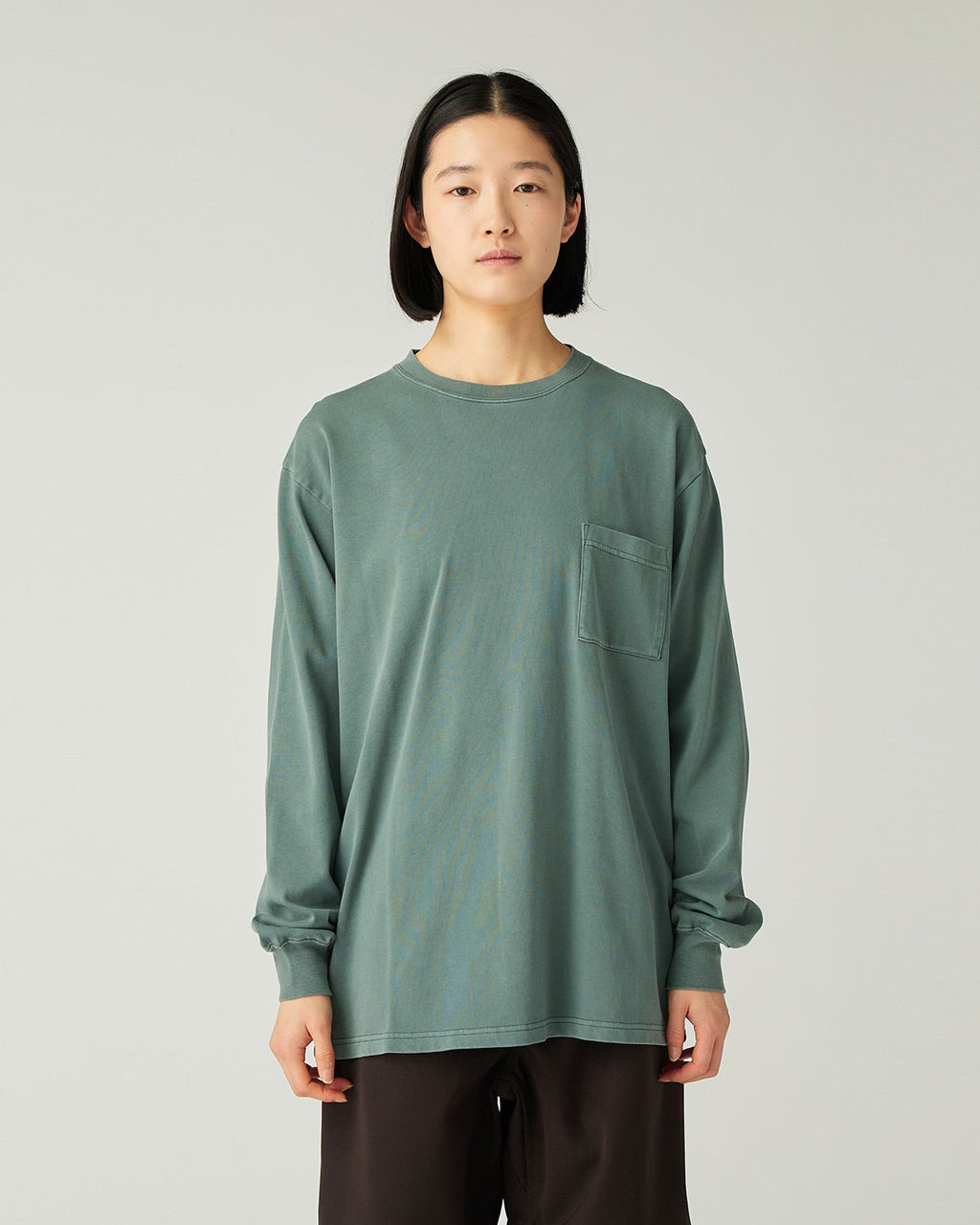 Snow Peak Garment Dyed L/S T-Shirt