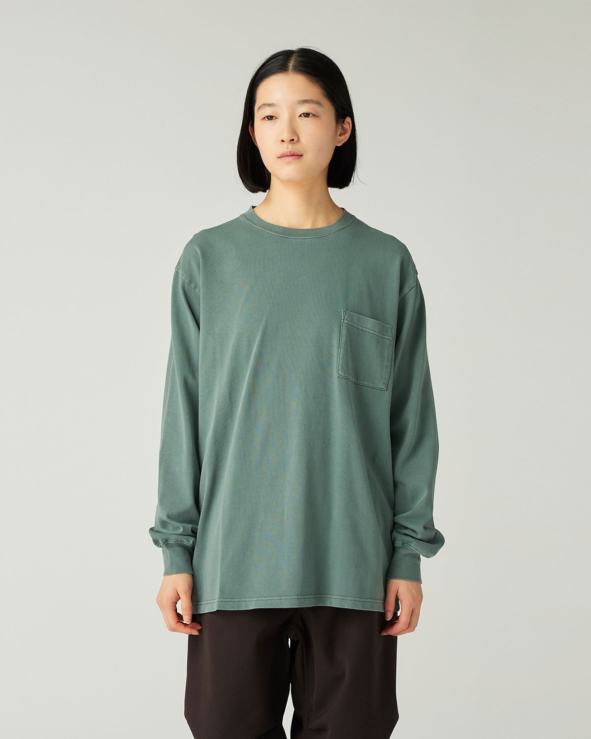 Snow Peak Garment Dyed L/S T-Shirt
