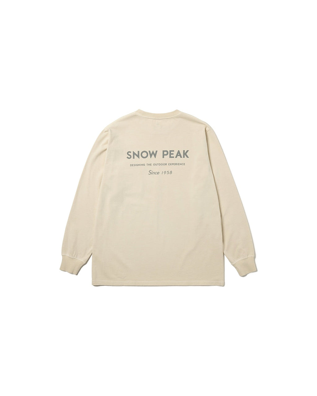 Snow Peak Garment Dyed L/S T-Shirt
