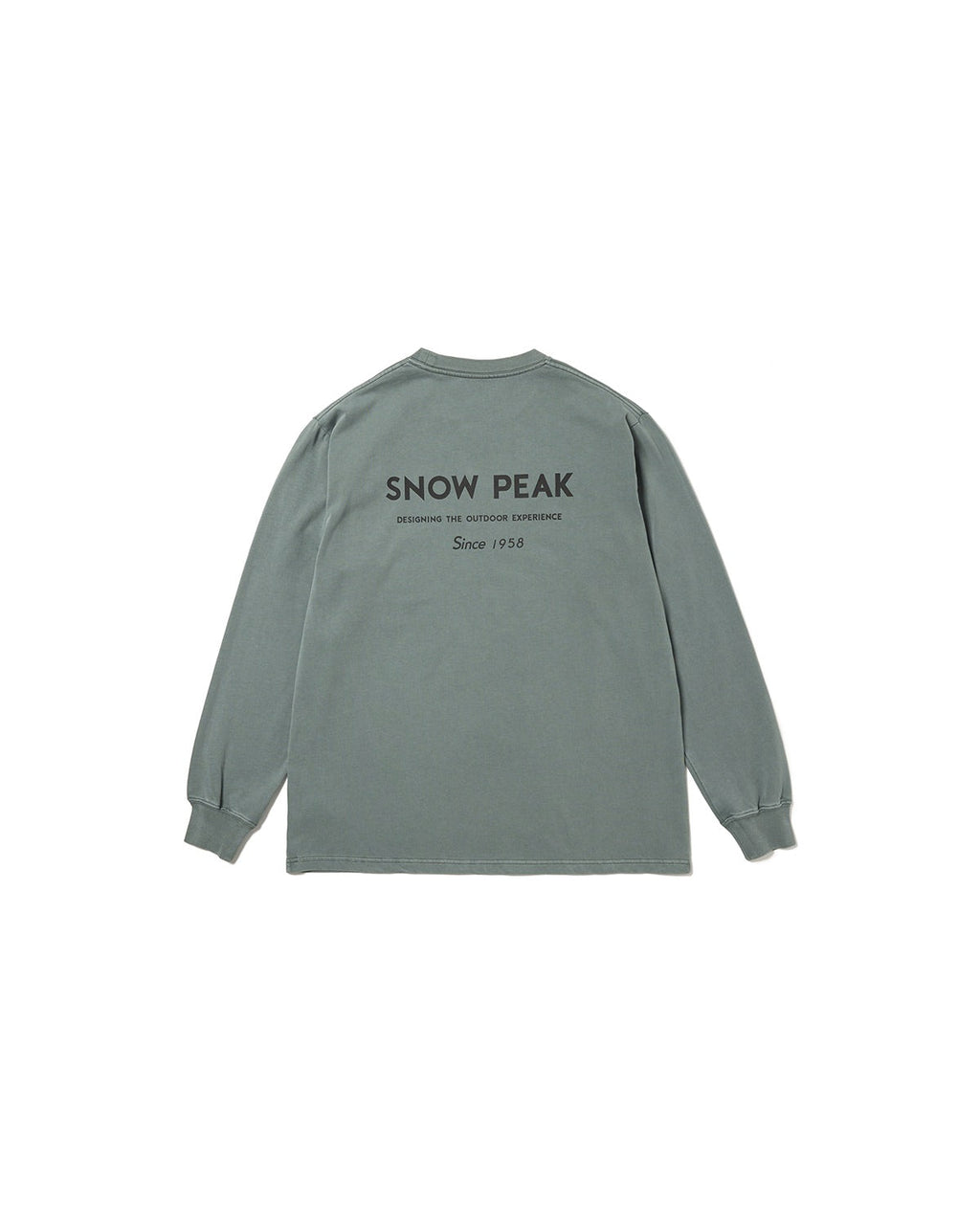 Snow Peak Garment Dyed L/S T-Shirt
