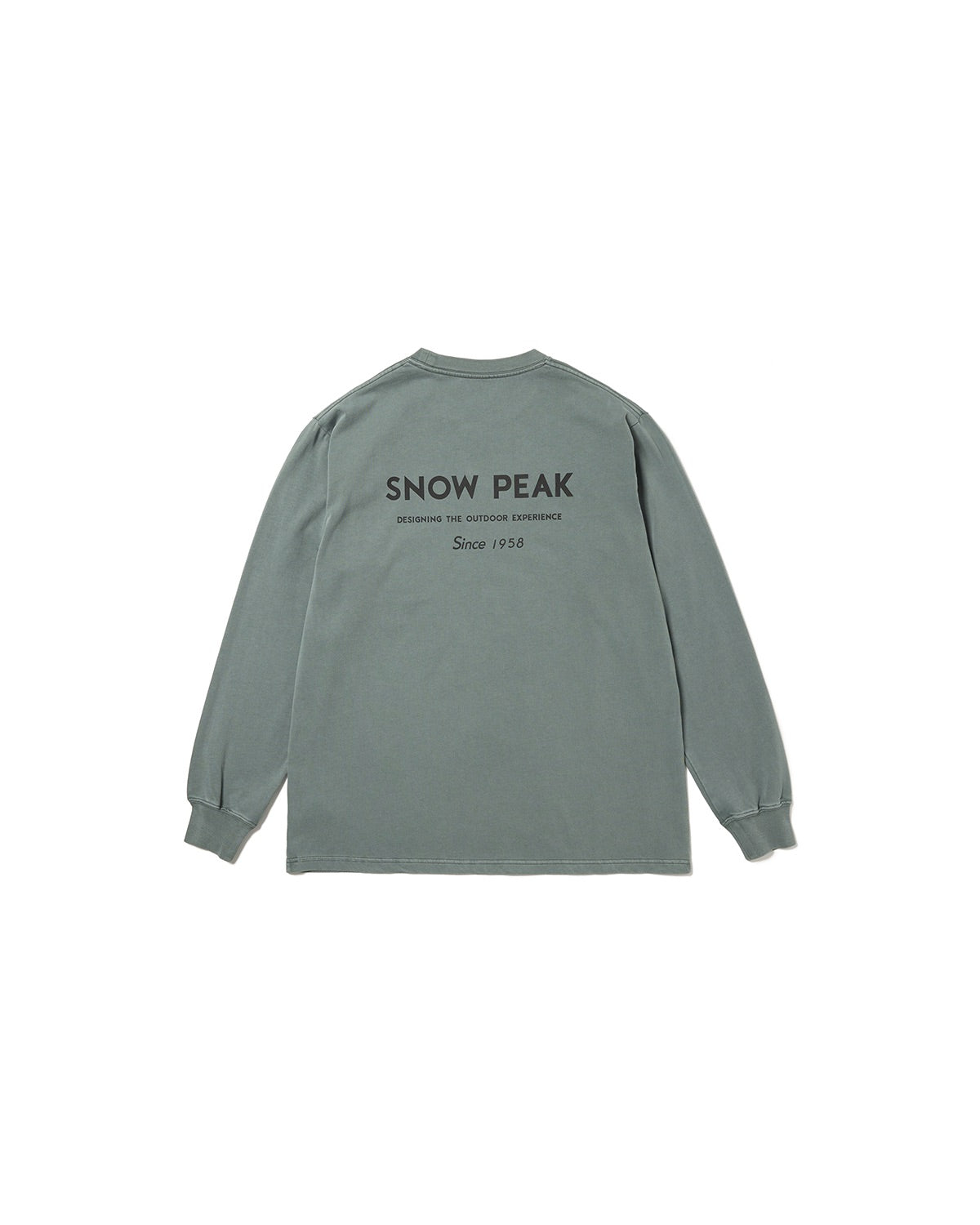 Snow Peak Garment Dyed L/S T-Shirt