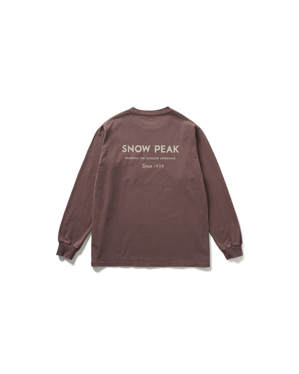 Snow Peak Garment Dyed L/S T-Shirt