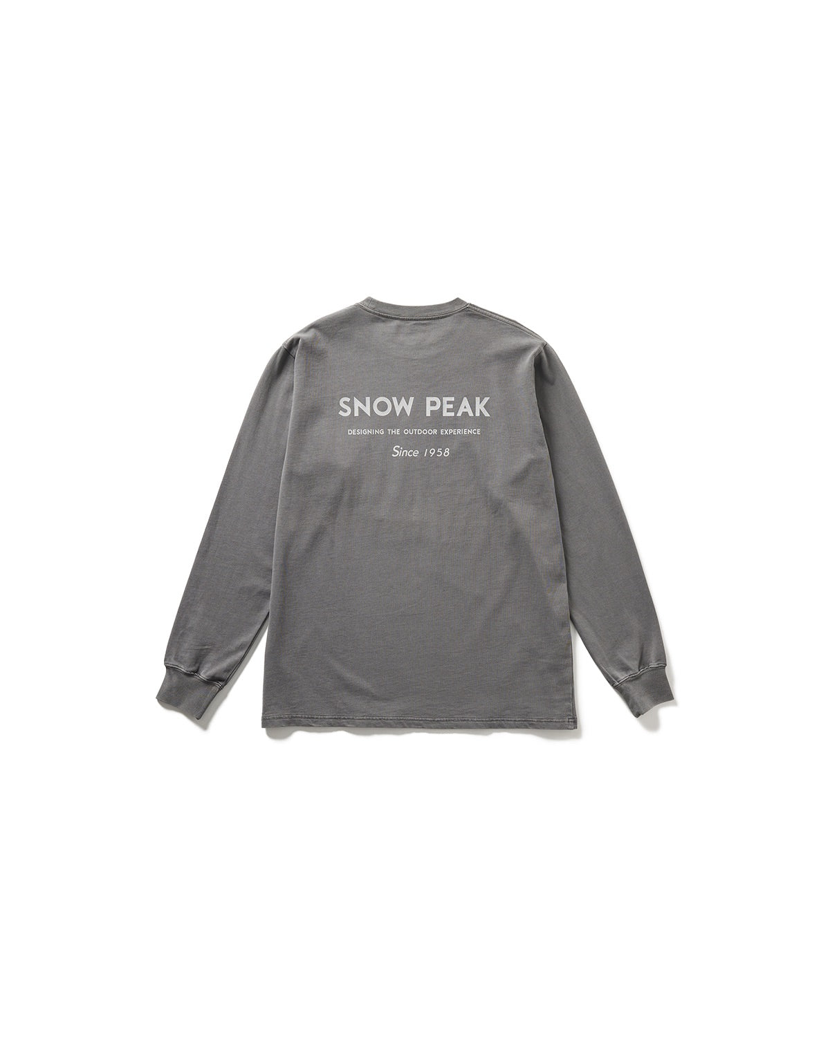 Snow Peak Garment Dyed L/S T-Shirt