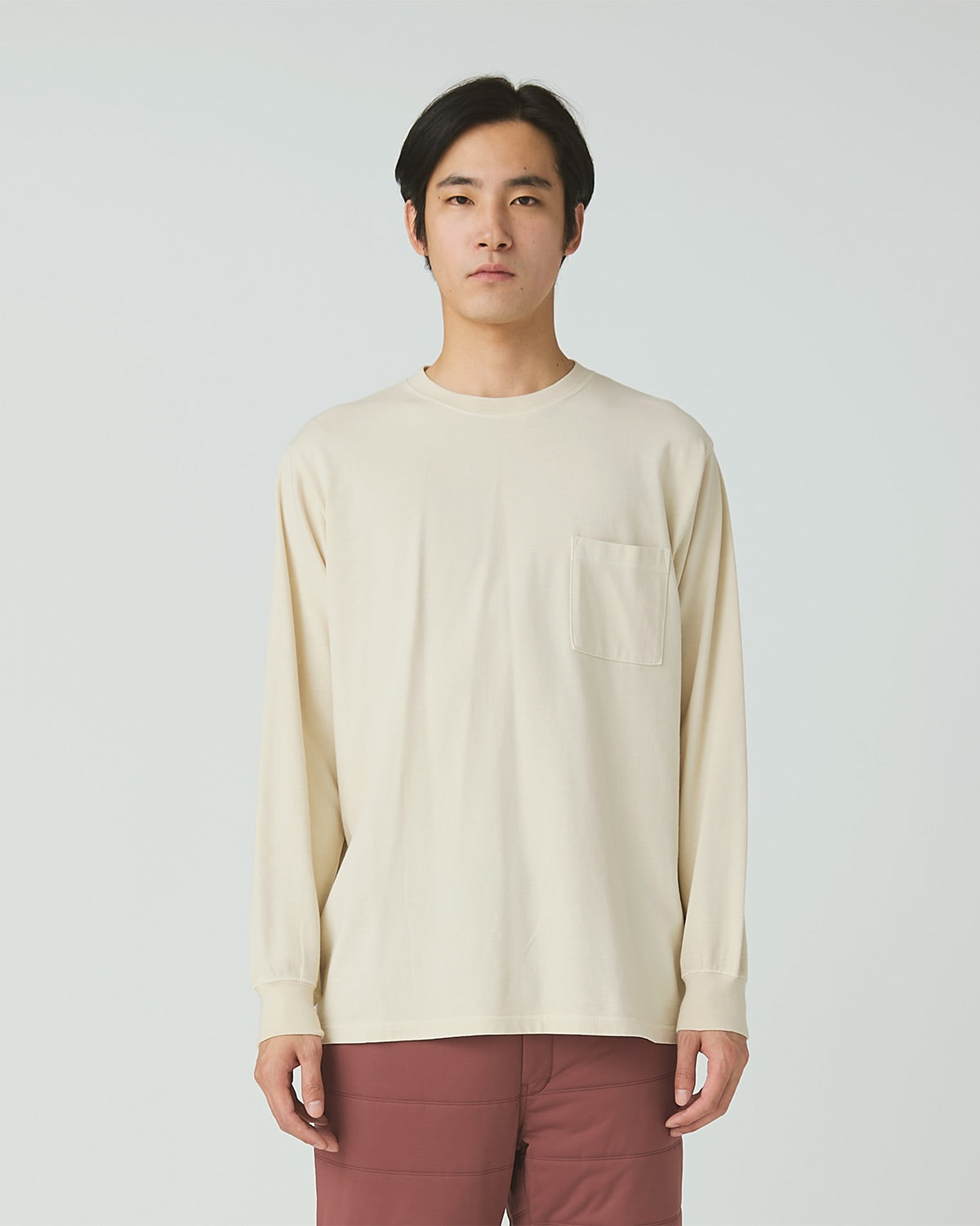 Snow Peak Garment Dyed L/S T-Shirt
