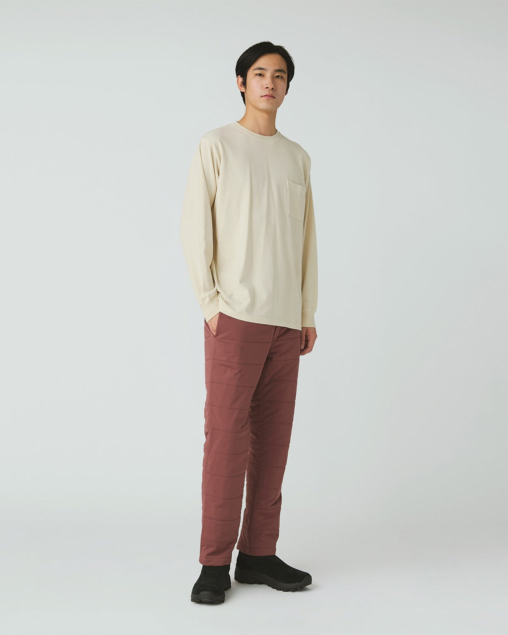 Snow Peak Garment Dyed L/S T-Shirt