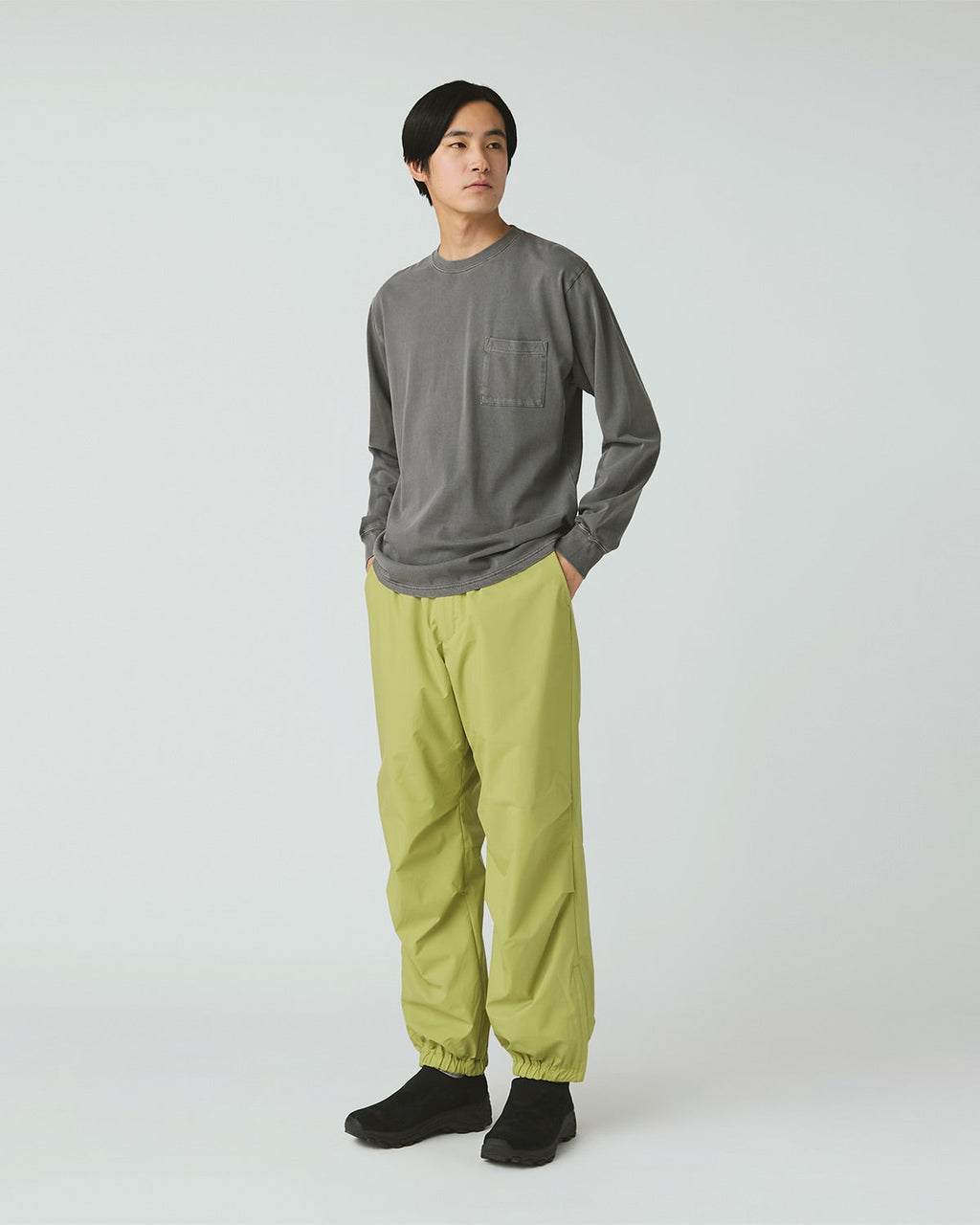 Snow Peak Garment Dyed L/S T-Shirt