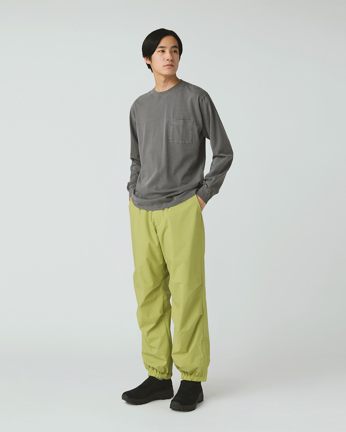 Snow Peak Garment Dyed L/S T-Shirt