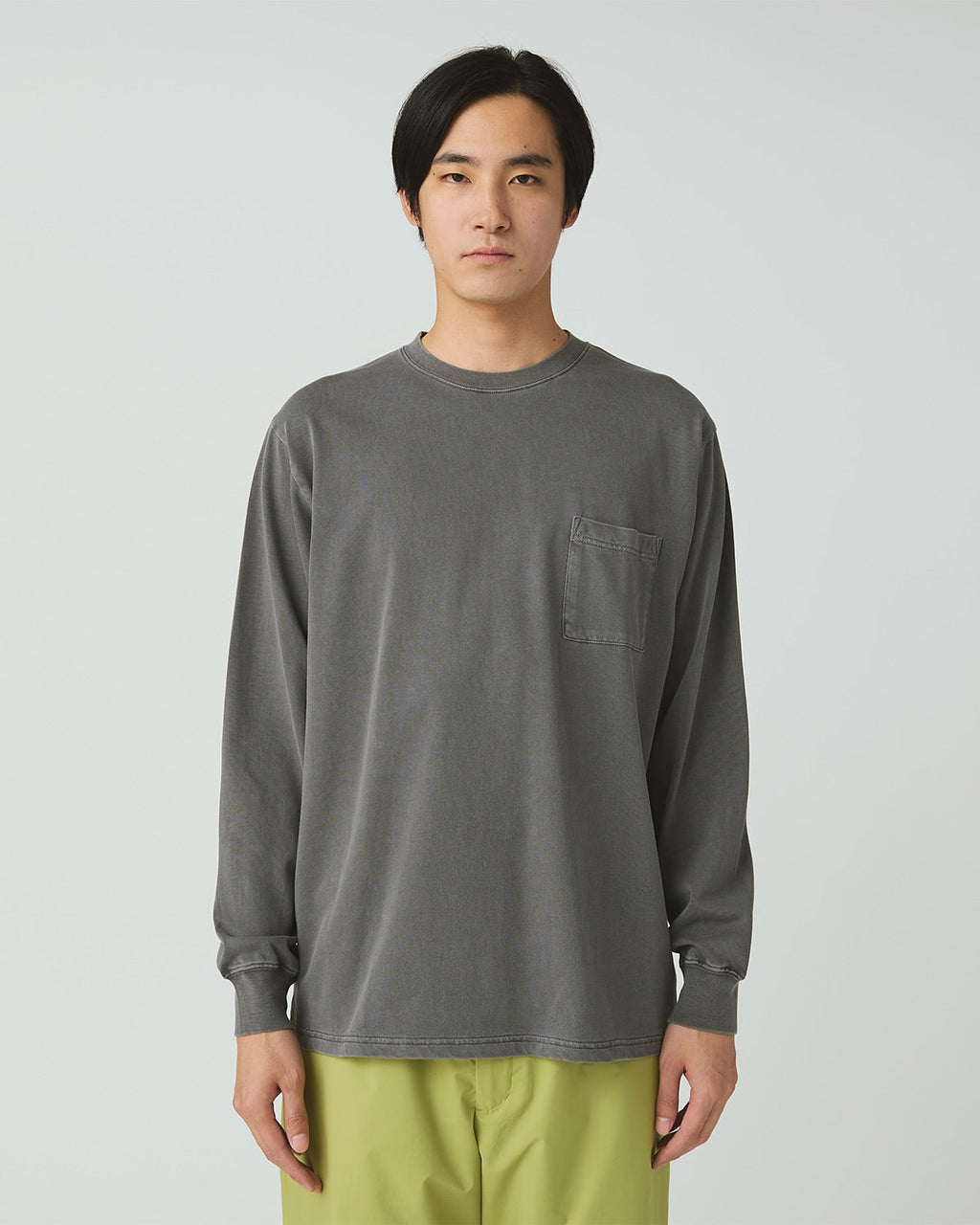 Snow Peak Garment Dyed L/S T-Shirt