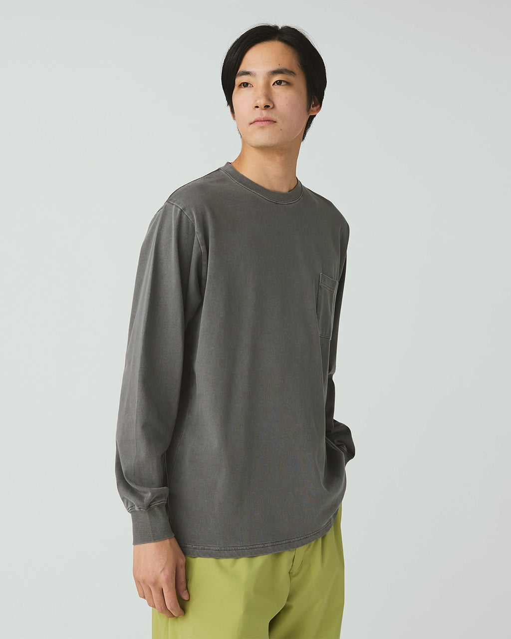Snow Peak Garment Dyed L/S T-Shirt