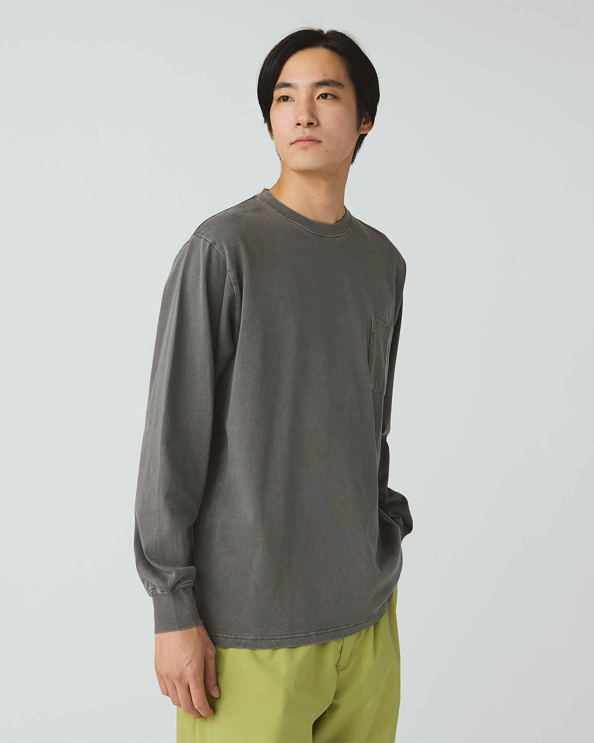 Snow Peak Garment Dyed L/S T-Shirt