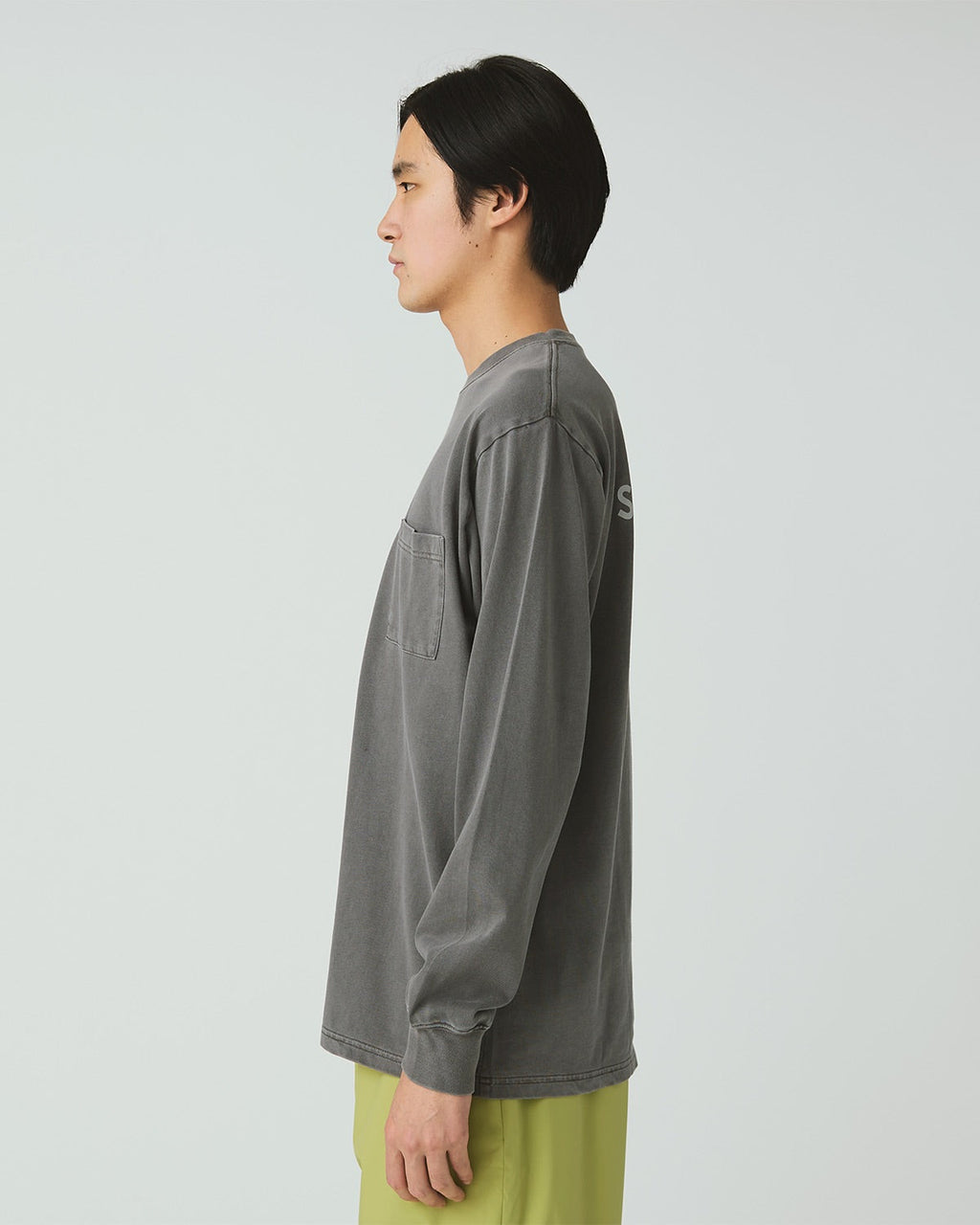 Snow Peak Garment Dyed L/S T-Shirt