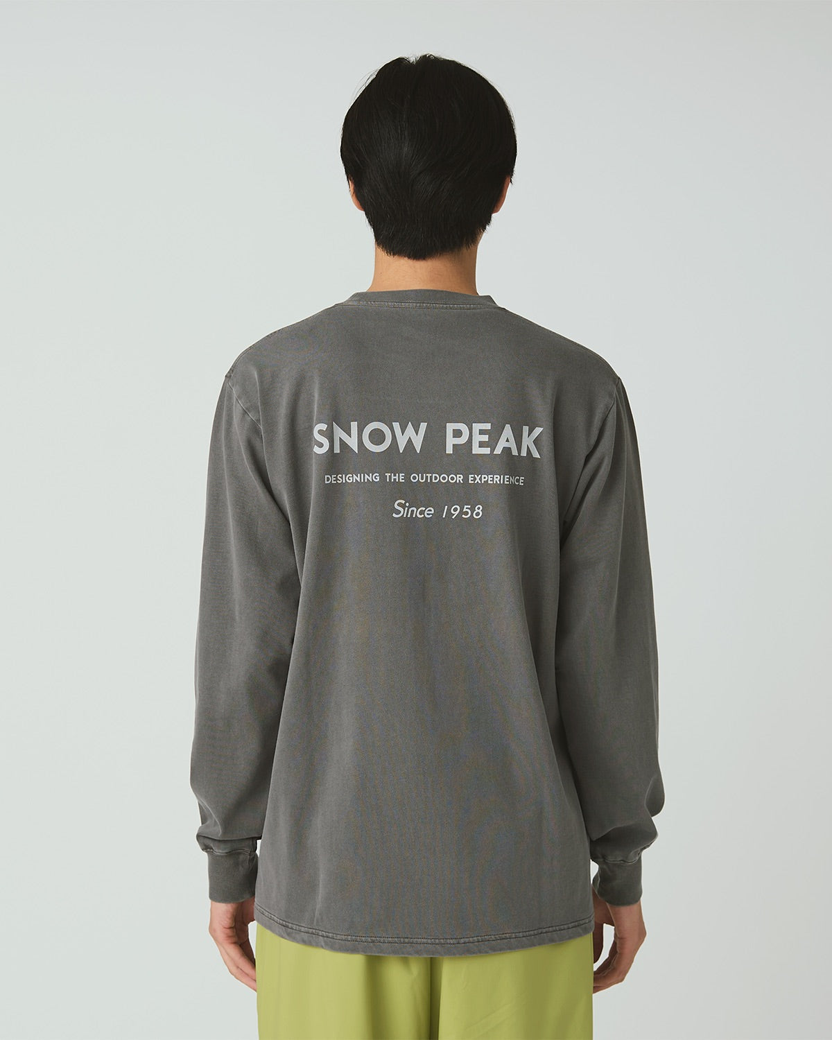 Snow Peak Garment Dyed L/S T-Shirt
