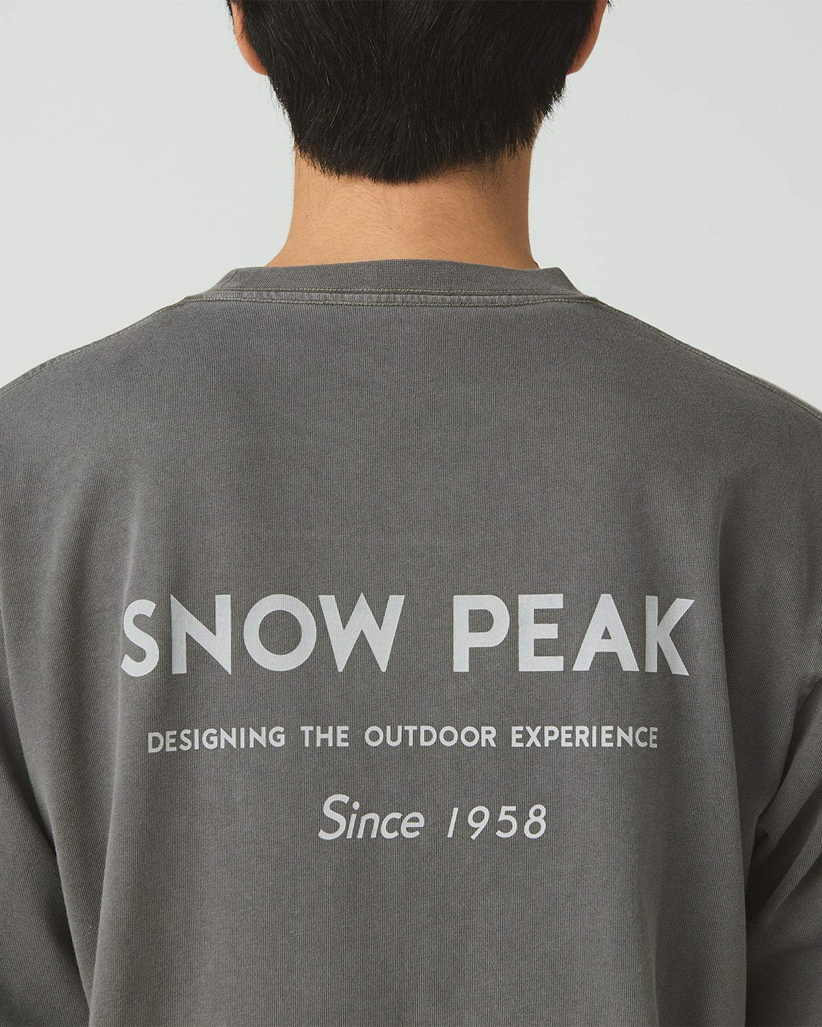 Snow Peak Garment Dyed L/S T-Shirt