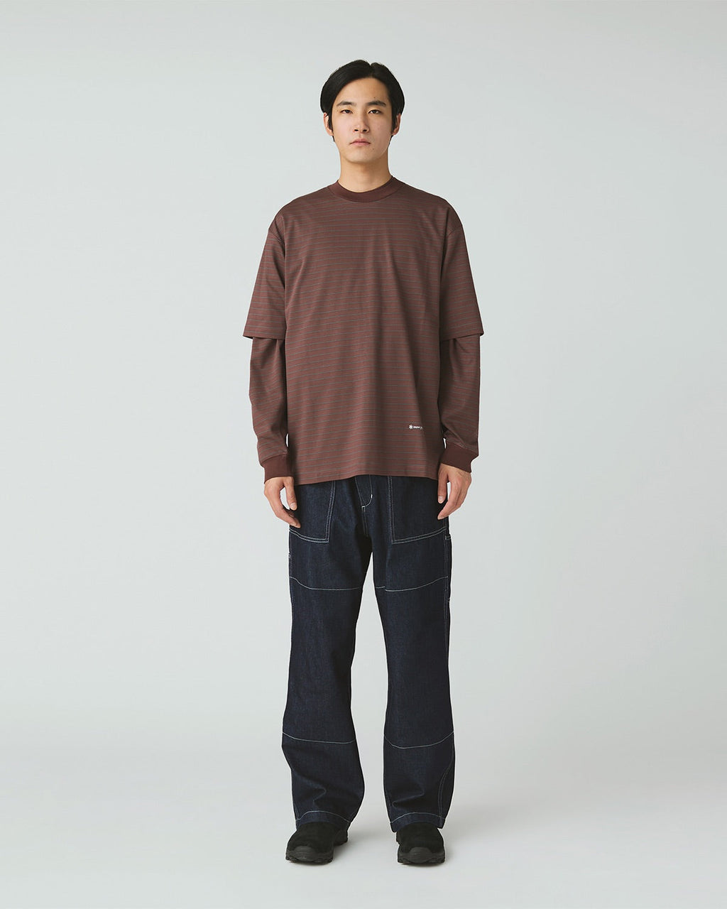 Snow Peak Organic Cotton Mercerized Border T-Shirt