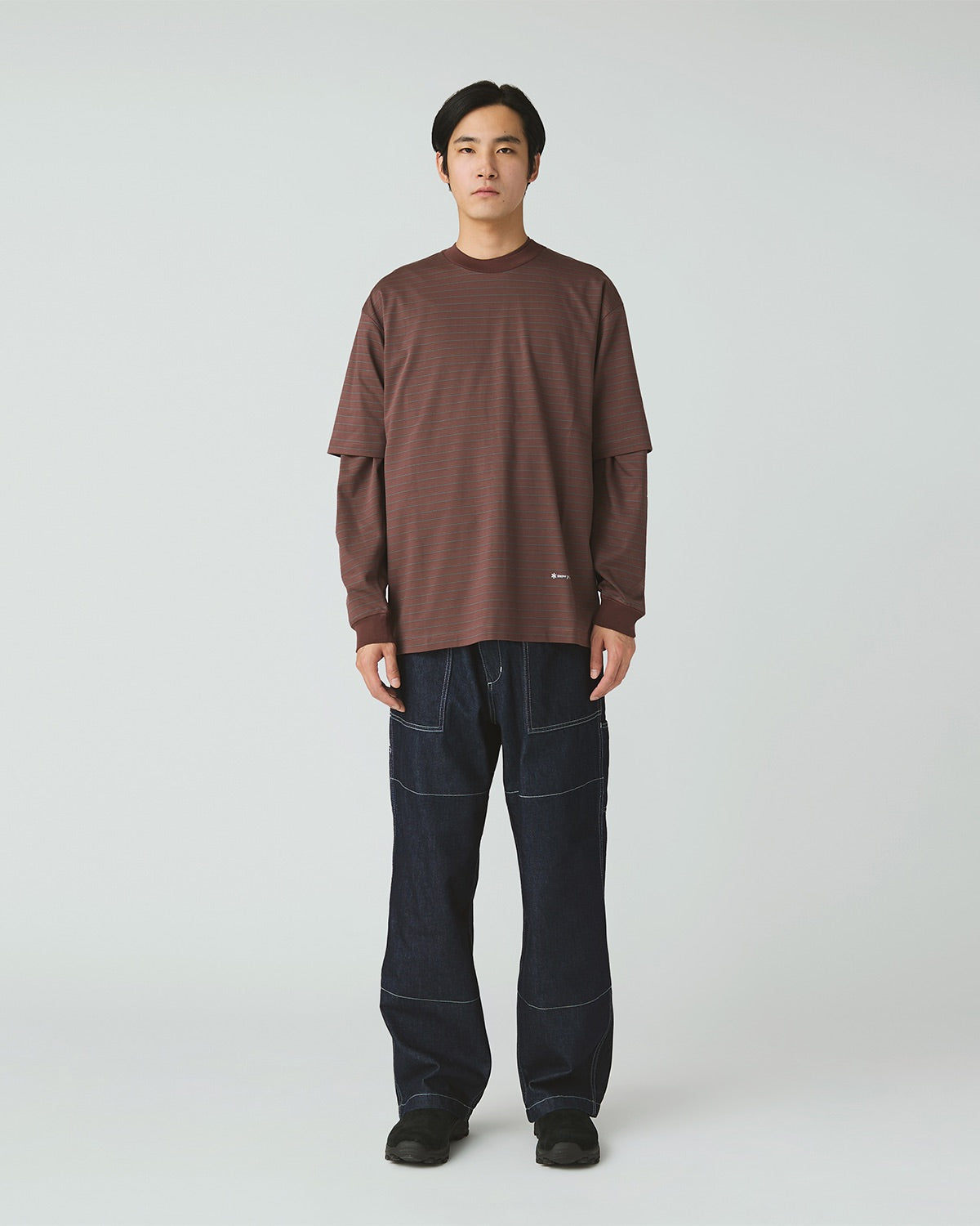 Snow Peak Organic Cotton Mercerized Border T-Shirt