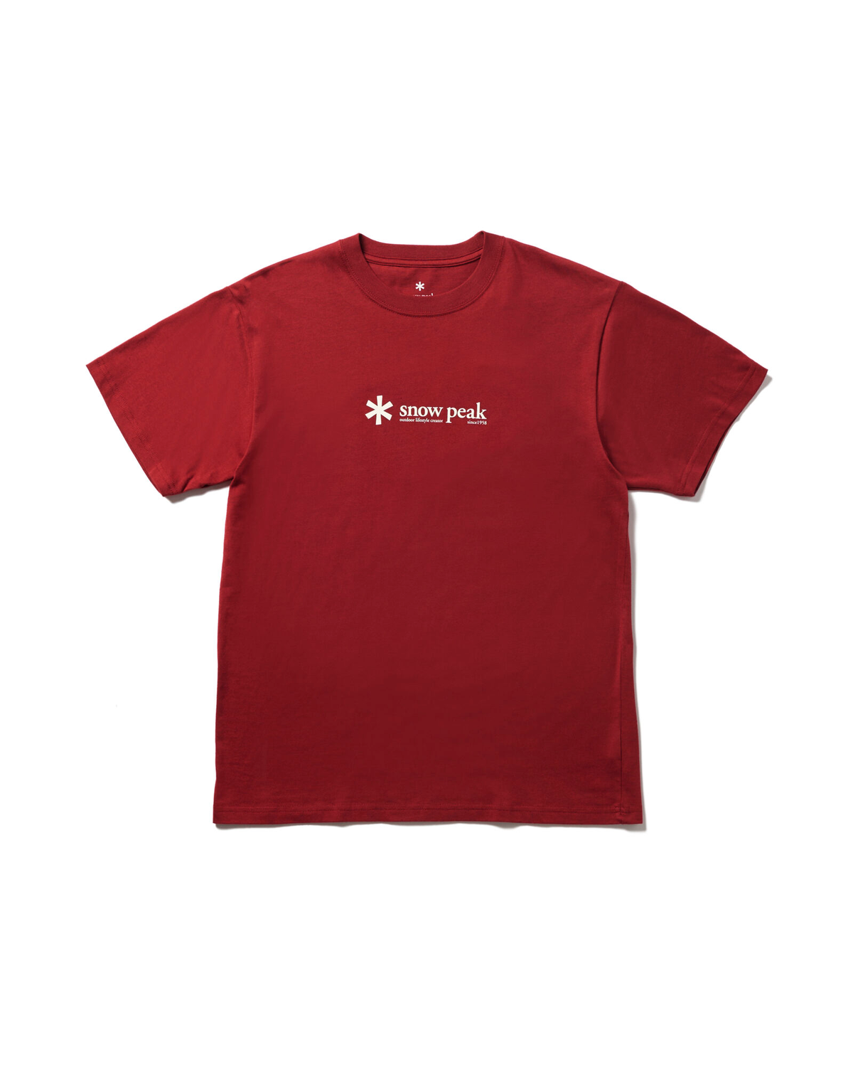 Snow Peak Soft Cotton Logo Short Sleeve T-Shirt
