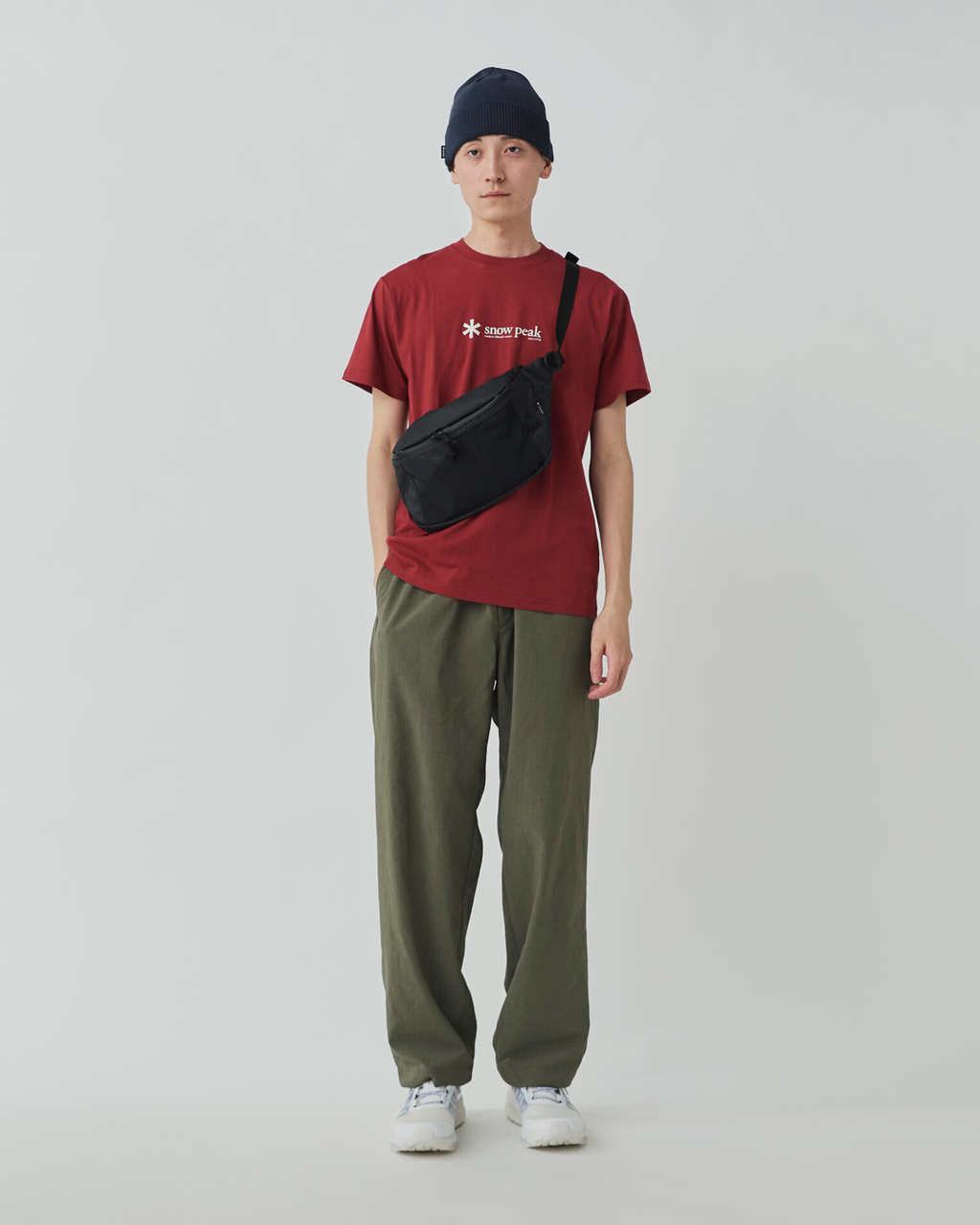 Snow Peak Soft Cotton Logo Short Sleeve T-Shirt