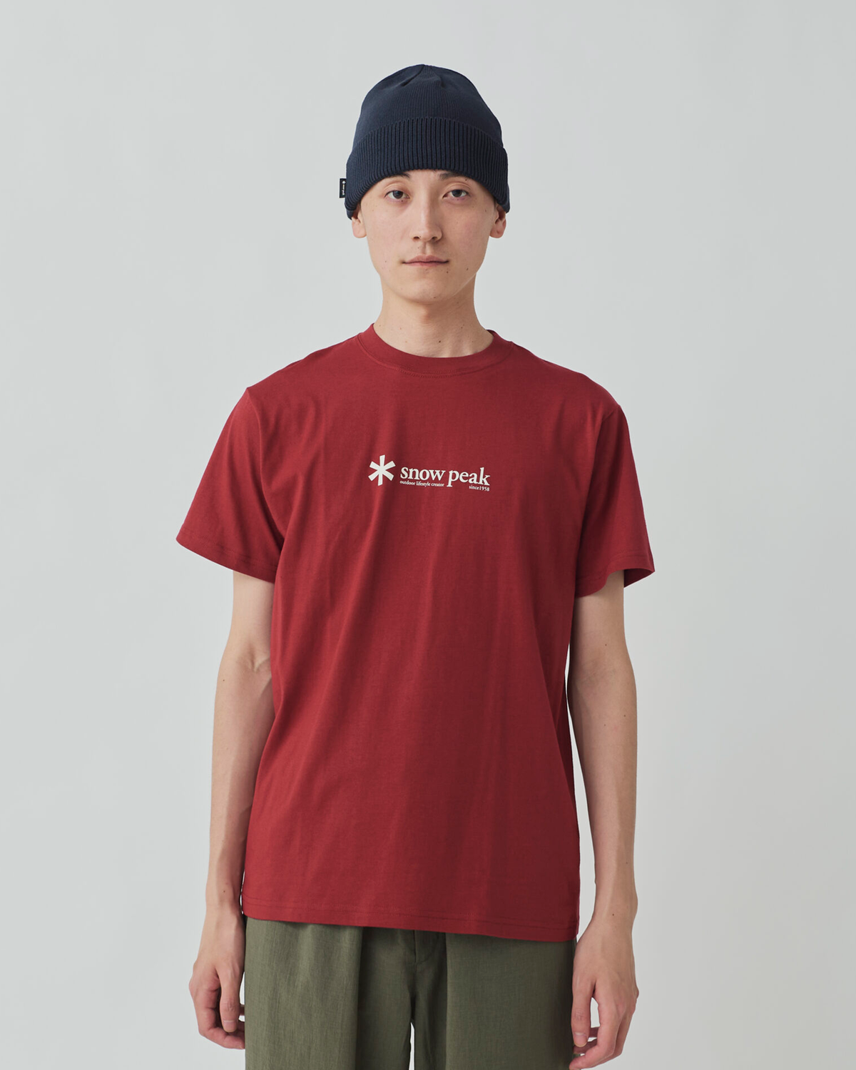 Snow Peak Soft Cotton Logo Short Sleeve T-Shirt