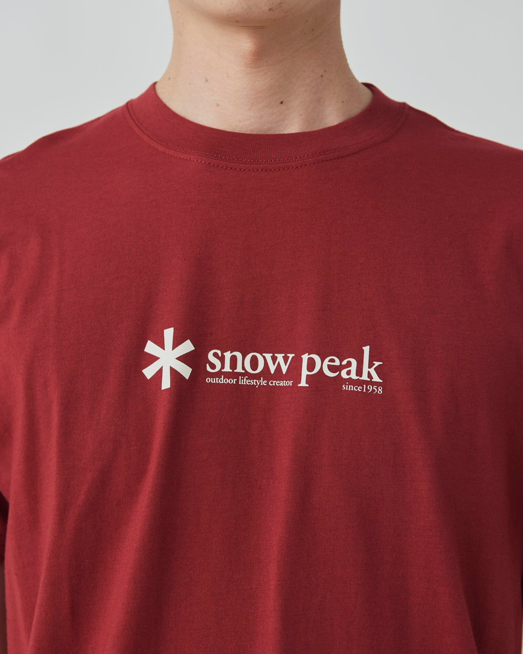 Snow Peak Soft Cotton Logo Short Sleeve T-Shirt