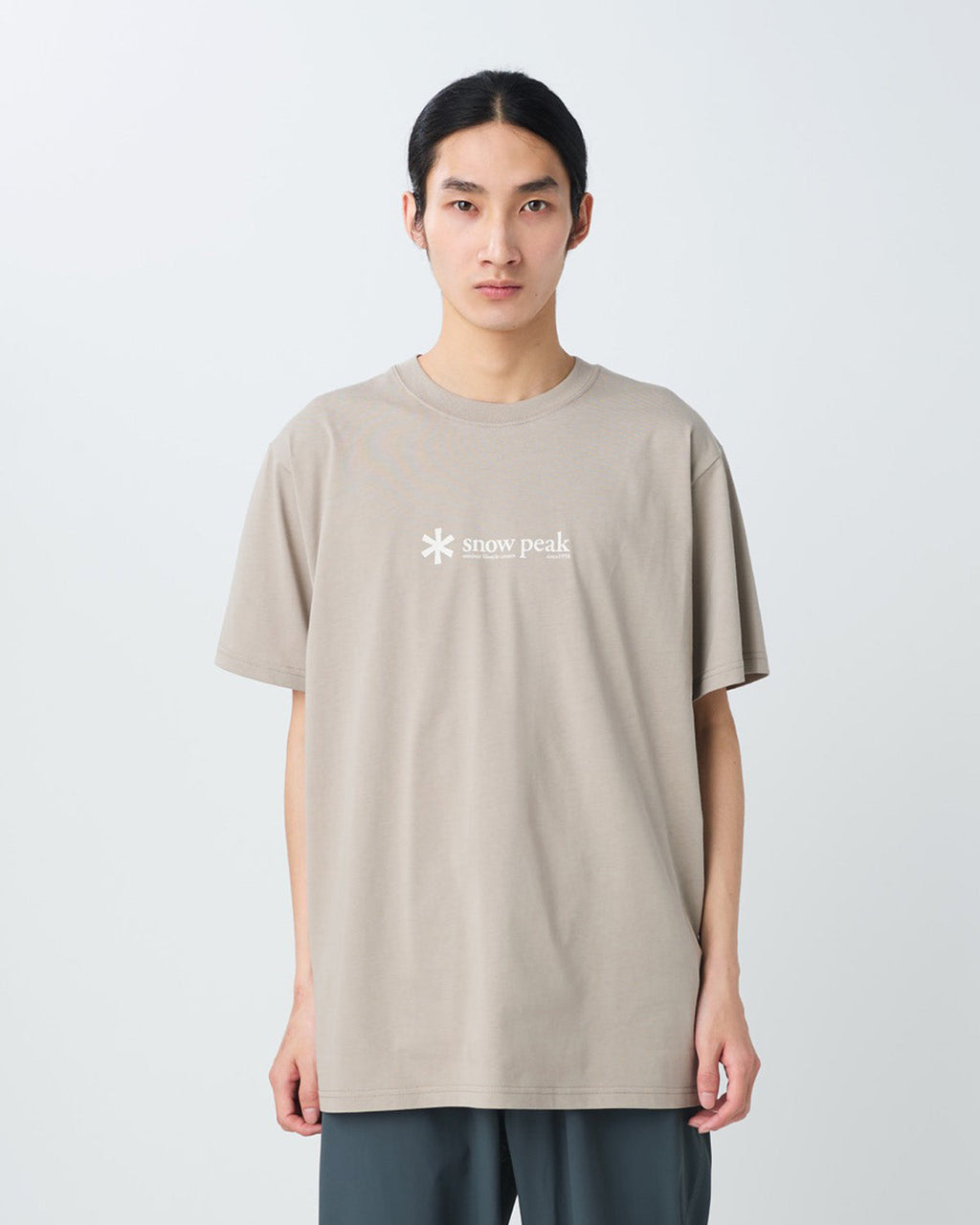 Snow Peak Soft Cotton Logo Short Sleeve T-Shirt